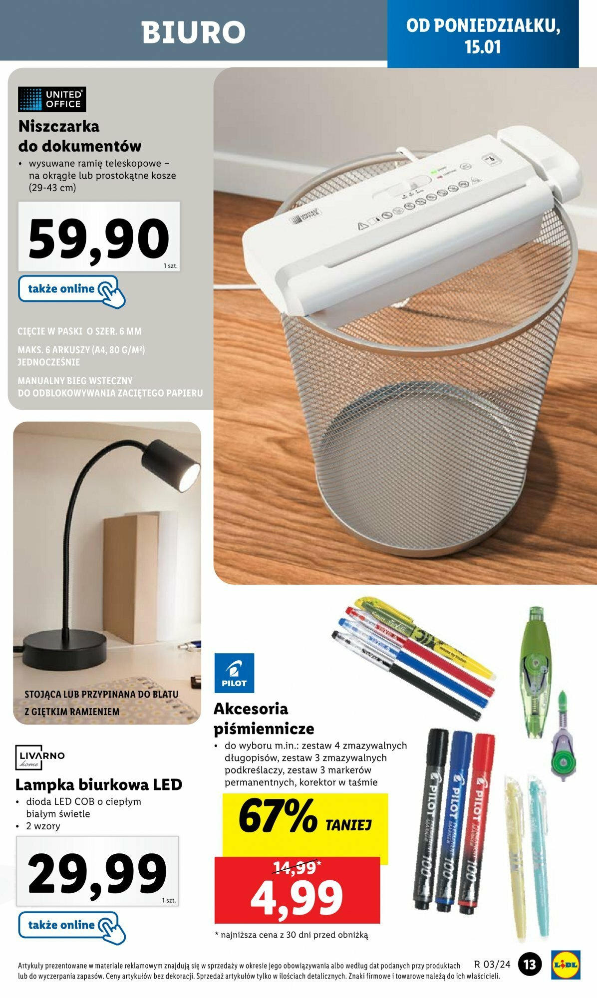 LIDL Katalog gazetka ważna od 15.01.2024 do 20.01.2024 strona 15