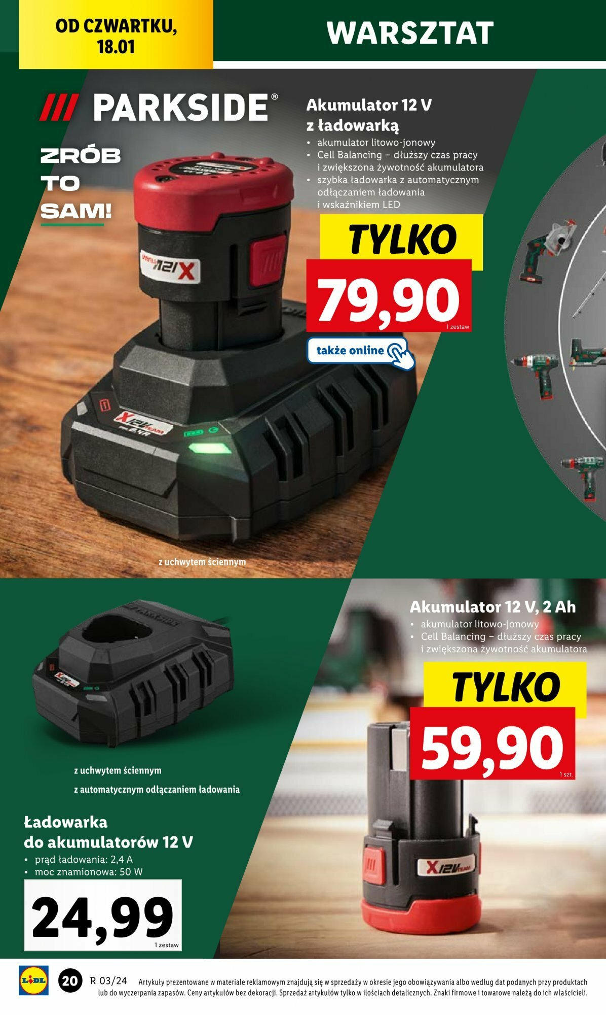 LIDL Katalog gazetka ważna od 15.01.2024 do 20.01.2024 strona 22