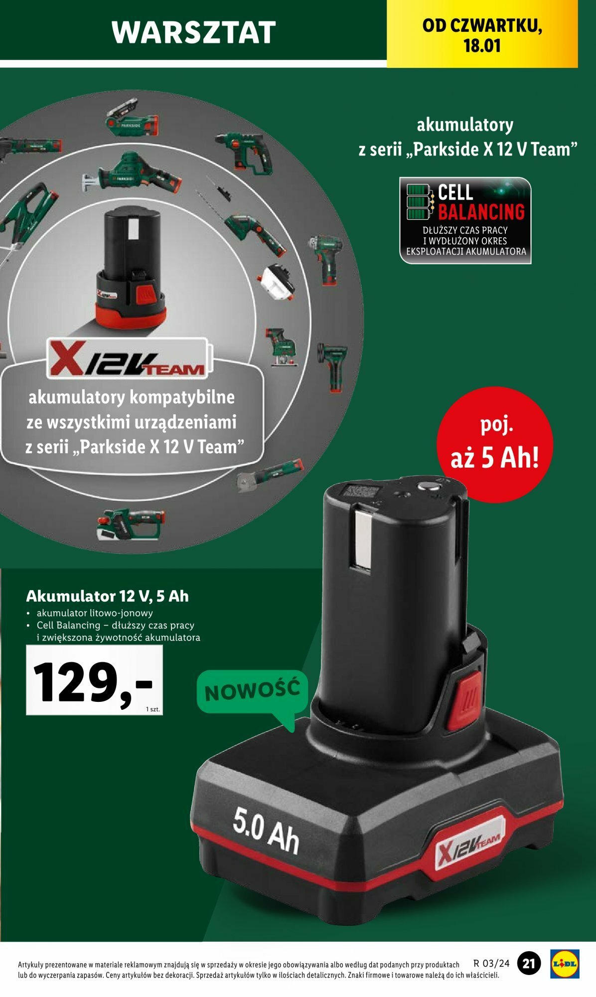 LIDL Katalog gazetka ważna od 15.01.2024 do 20.01.2024 strona 23