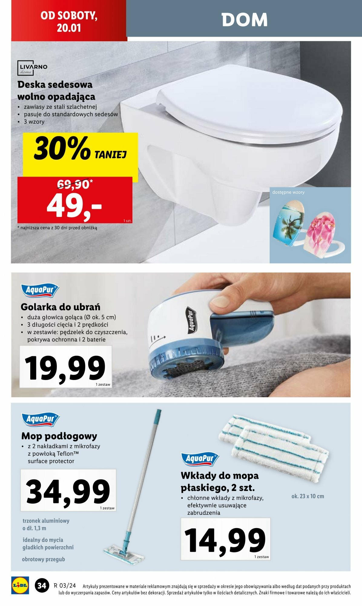 LIDL Katalog gazetka ważna od 15.01.2024 do 20.01.2024 strona 38