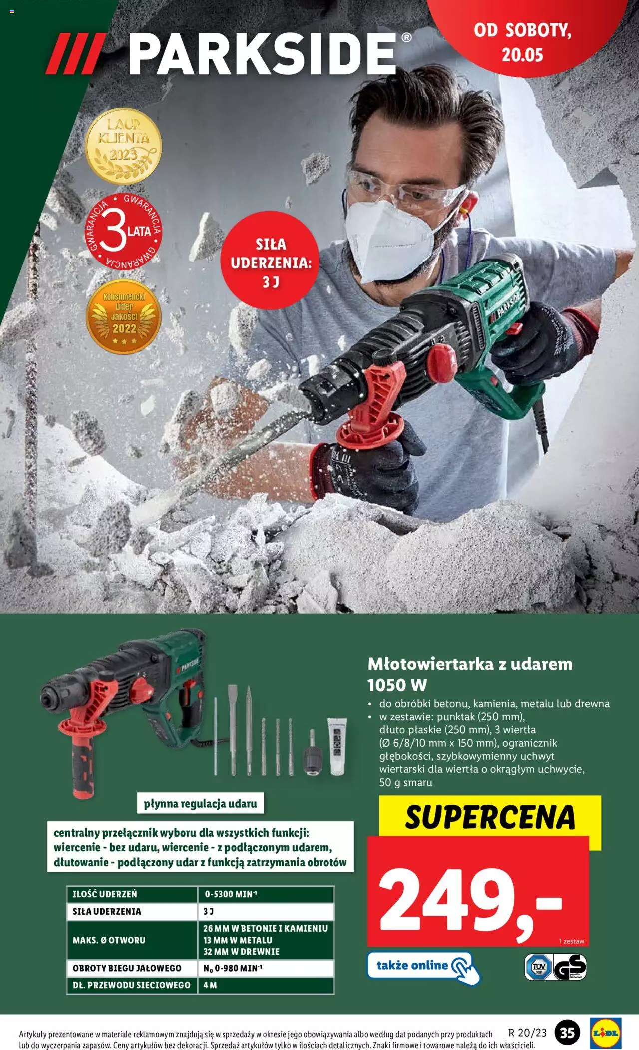 LIDL Katalog gazetka ważna od  15.05.2023 do 20.05.2023 strona 43
