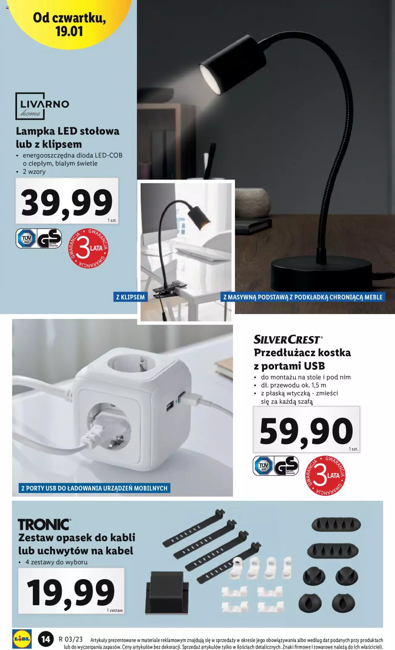 Lidl Katalog gazetka ważna od 16.01.2023 do 21.01.2023 strona 14