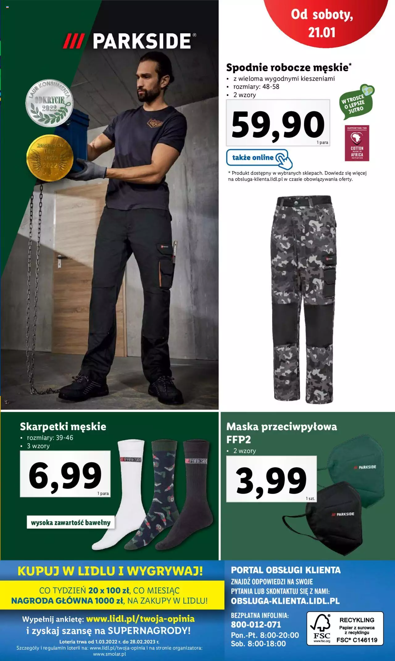 Lidl Katalog gazetka ważna od 16.01.2023 do 21.01.2023 strona 40