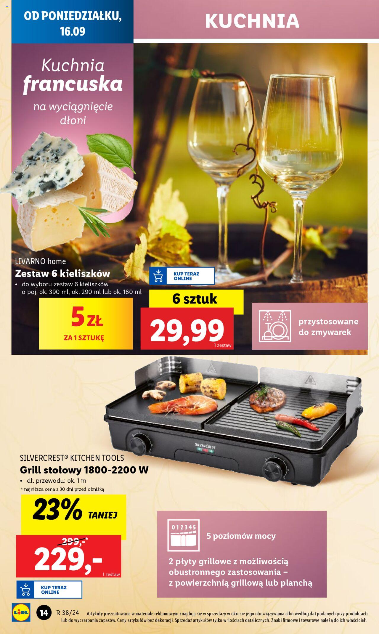 LIDL Katalog gazetka ważna od 16.09.2024 do 21.09.2024 strona 15