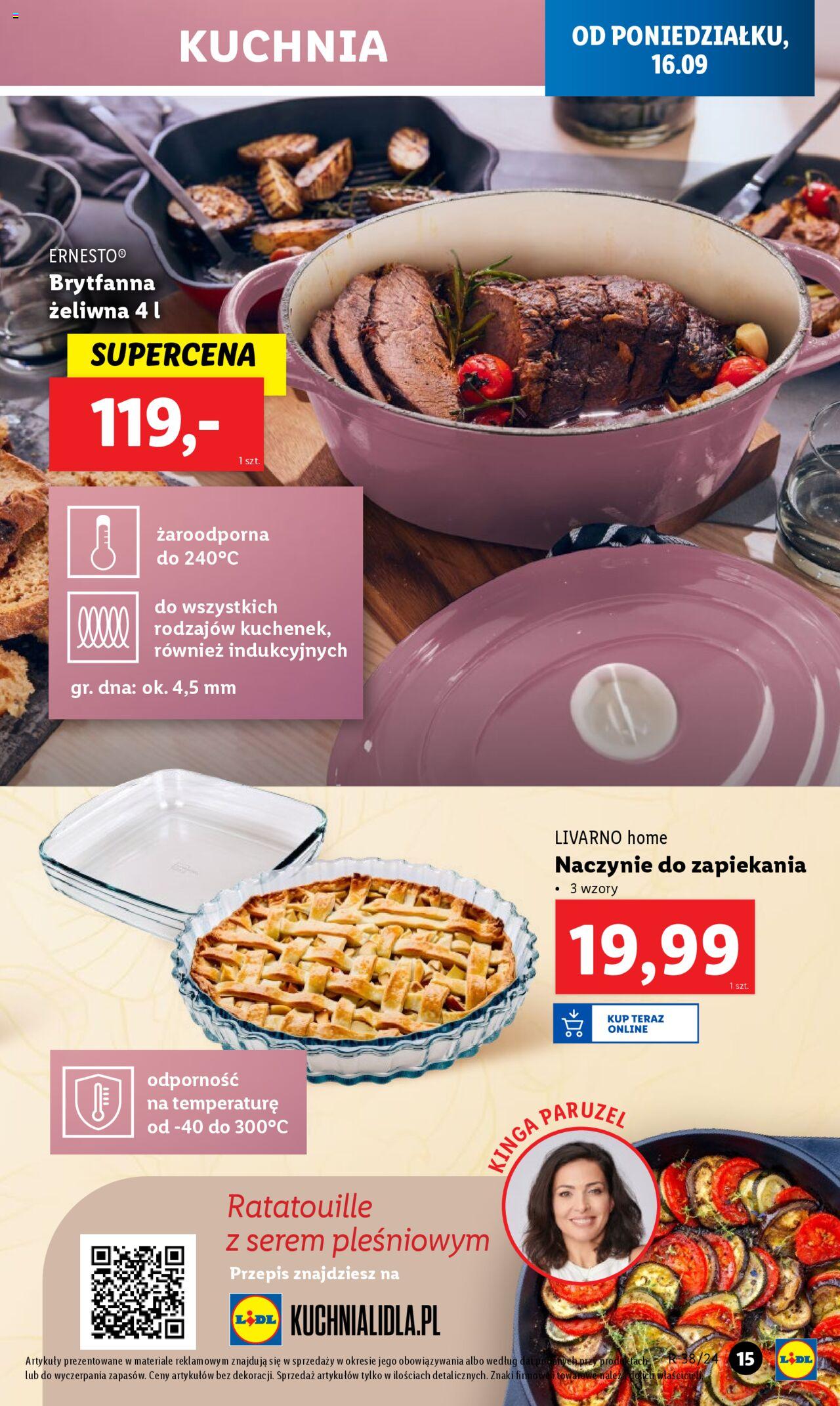 LIDL Katalog gazetka ważna od 16.09.2024 do 21.09.2024 strona 16