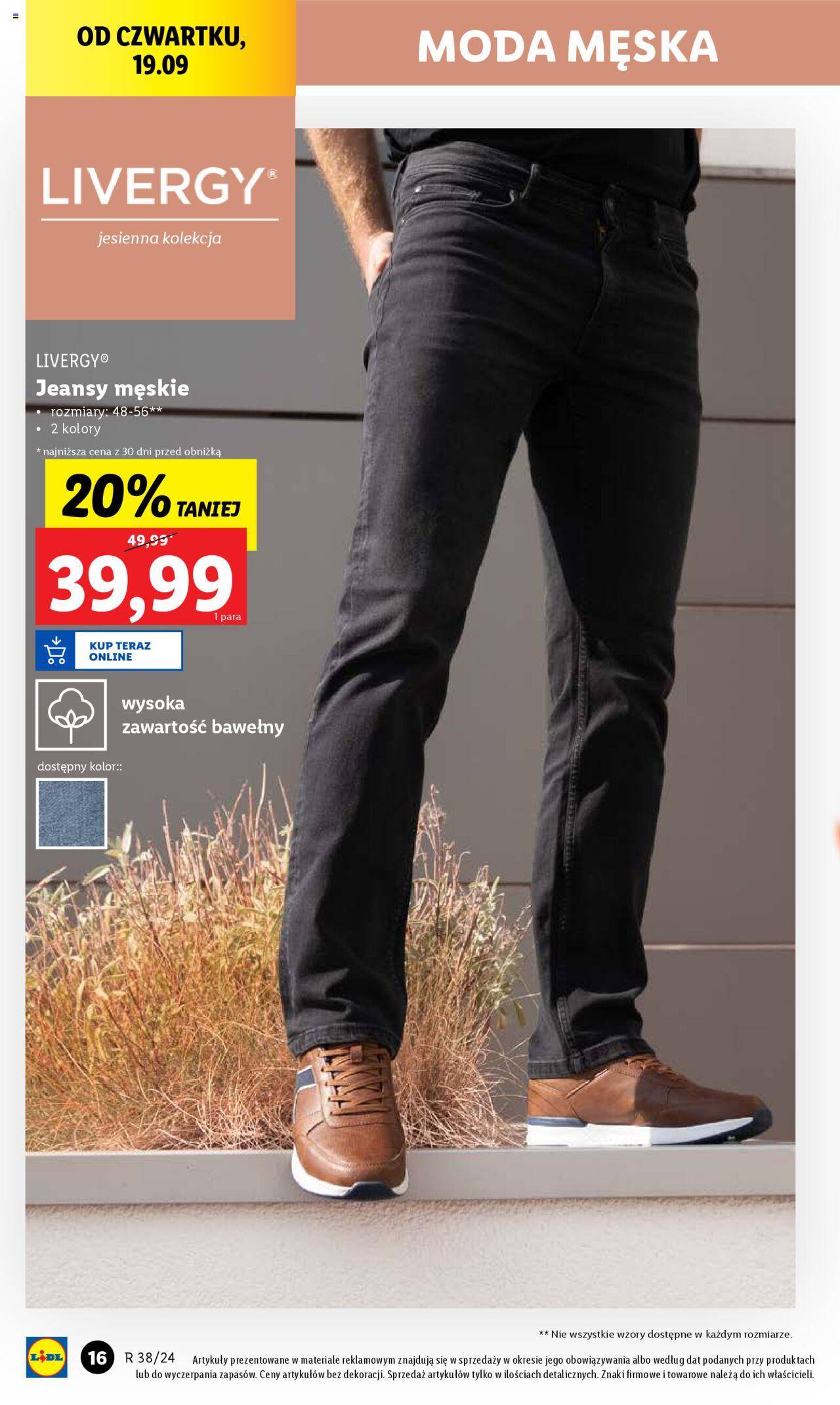 LIDL Katalog gazetka ważna od 16.09.2024 do 21.09.2024 strona 19