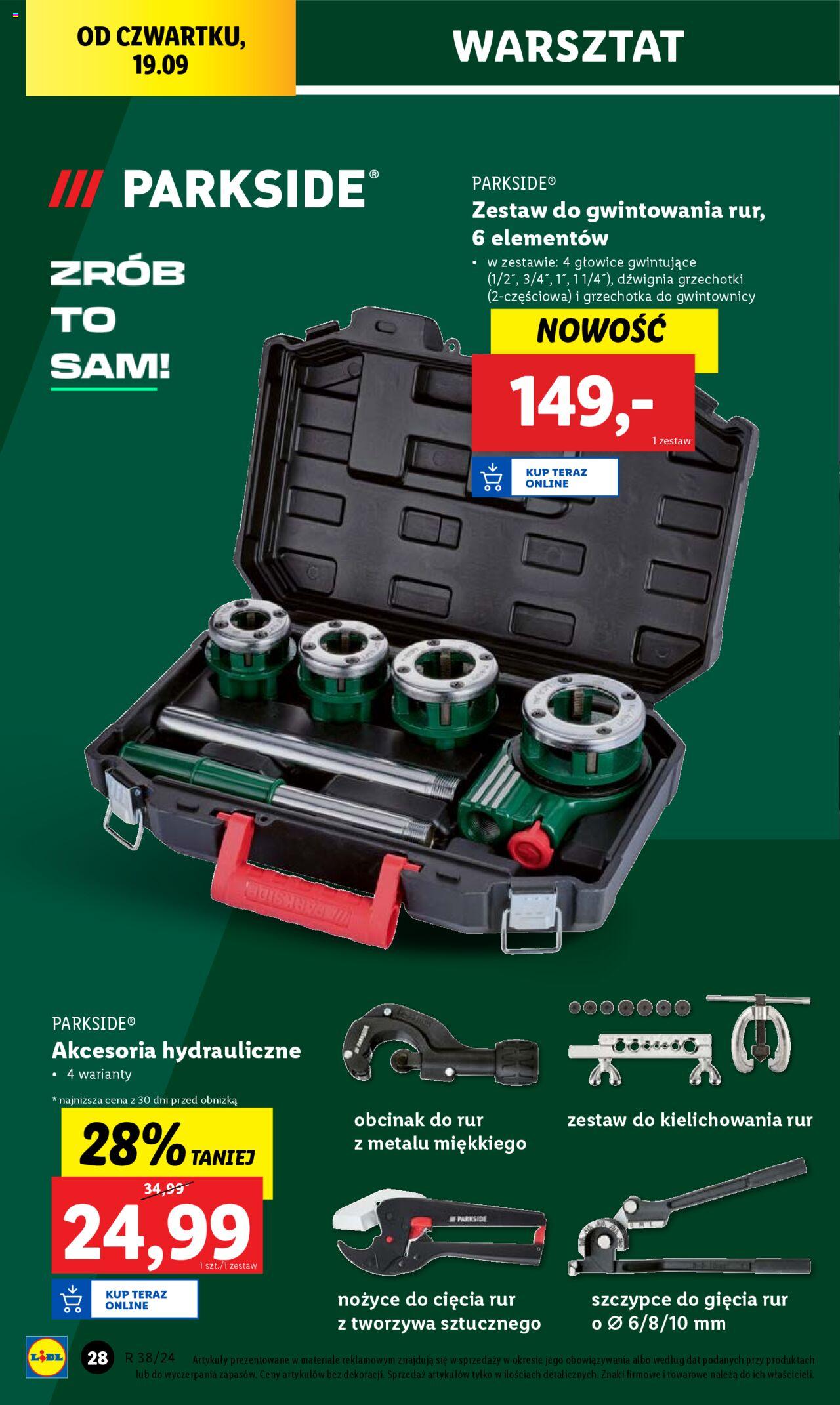 LIDL Katalog gazetka ważna od 16.09.2024 do 21.09.2024 strona 33
