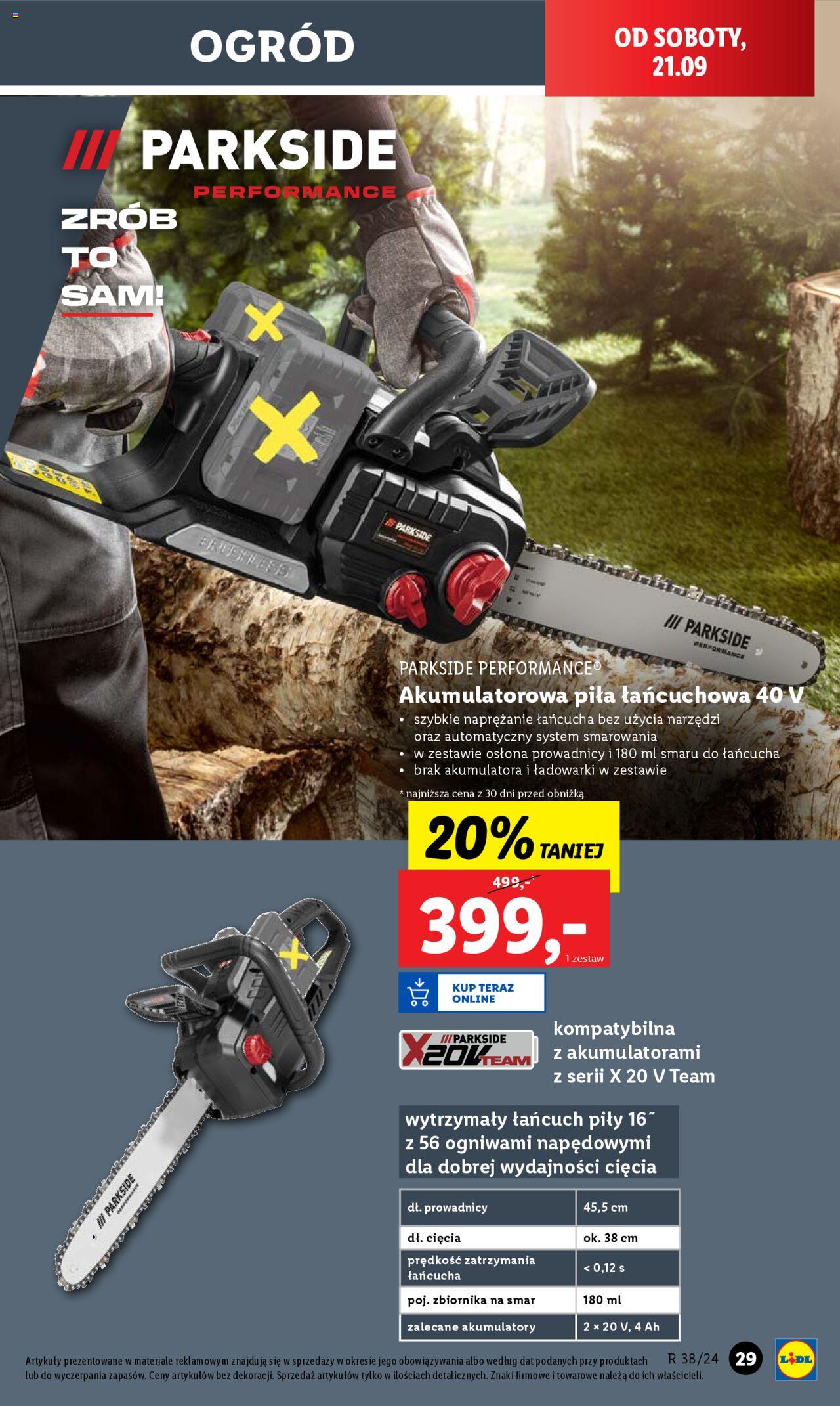 LIDL Katalog gazetka ważna od 16.09.2024 do 21.09.2024 strona 34