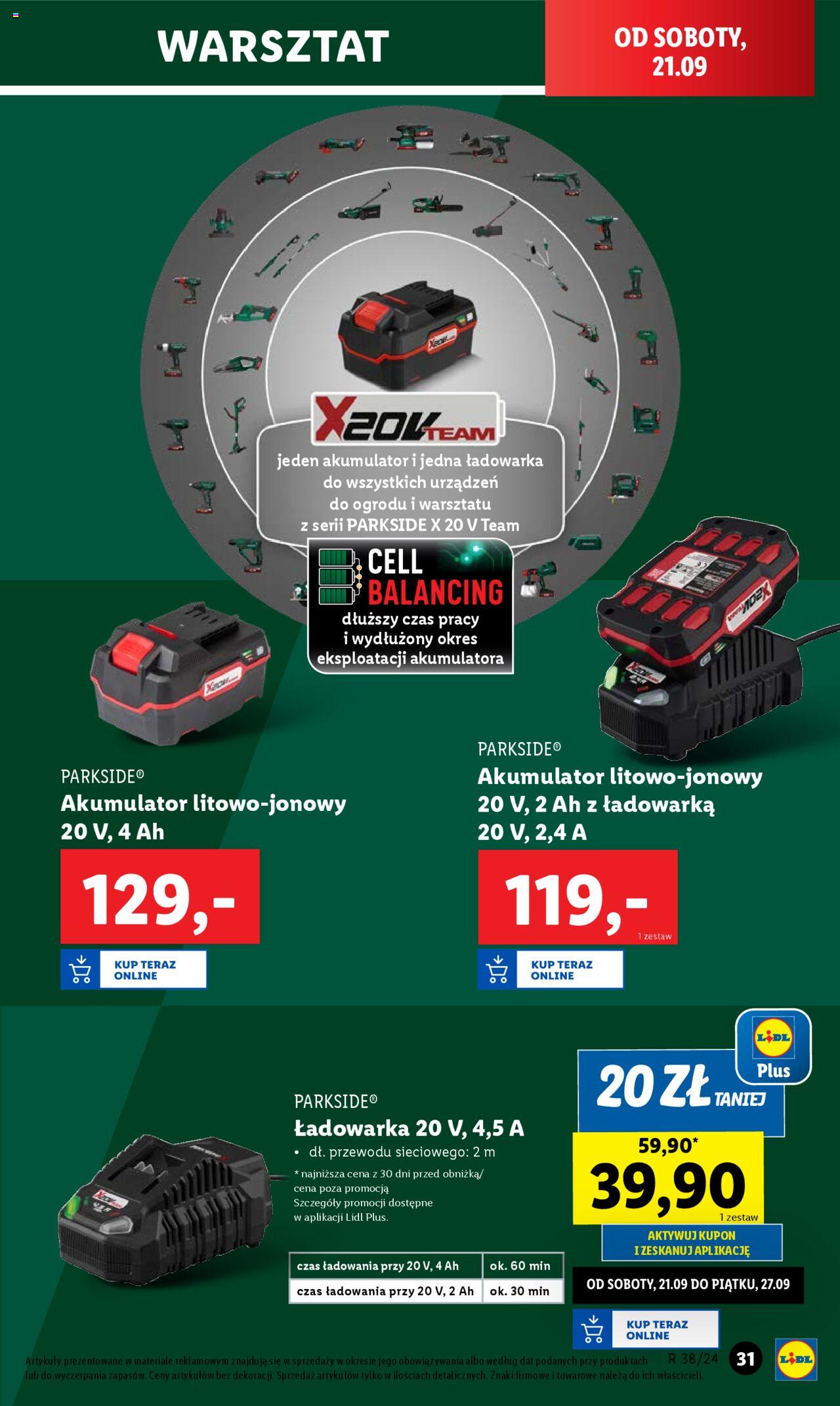 LIDL Katalog gazetka ważna od 16.09.2024 do 21.09.2024 strona 36