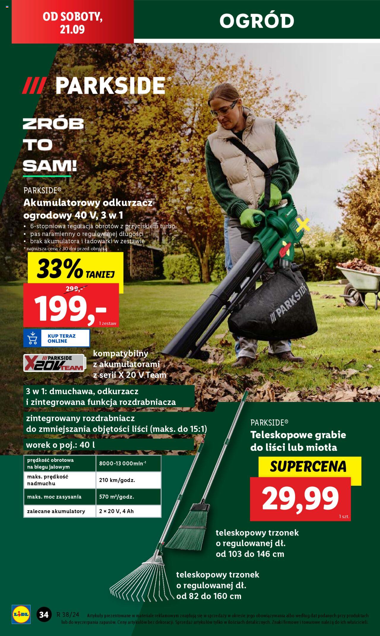LIDL Katalog gazetka ważna od 16.09.2024 do 21.09.2024 strona 39