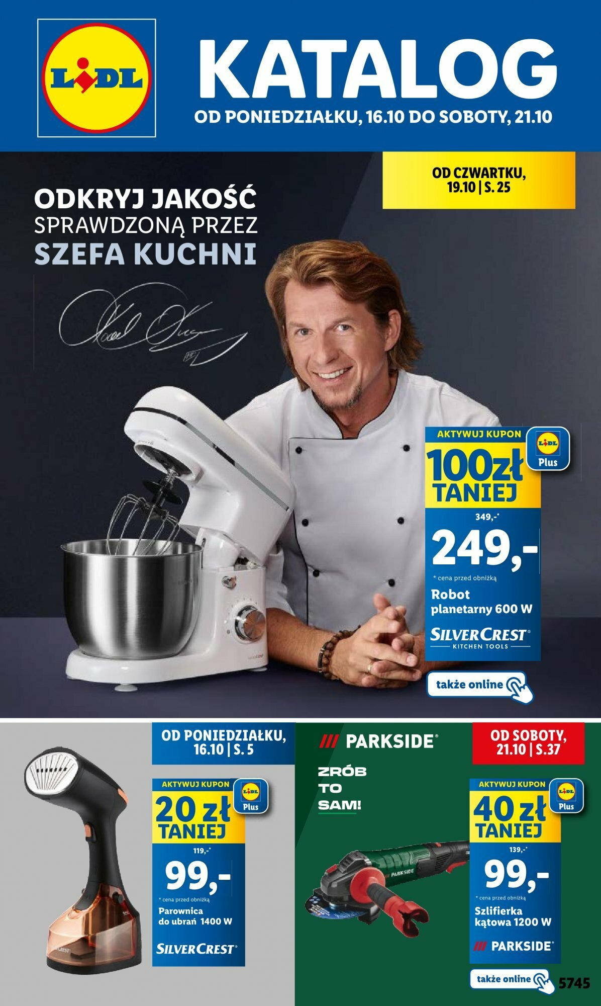 LIDL Katalog gazetka ważna od 16.10.2023 do 21.10.2023 strona 1
