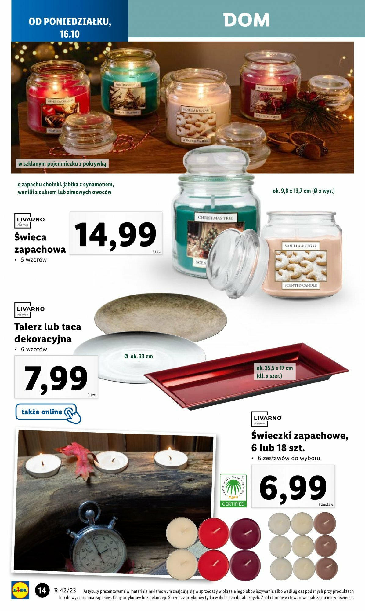 LIDL Katalog gazetka ważna od 16.10.2023 do 21.10.2023 strona 14