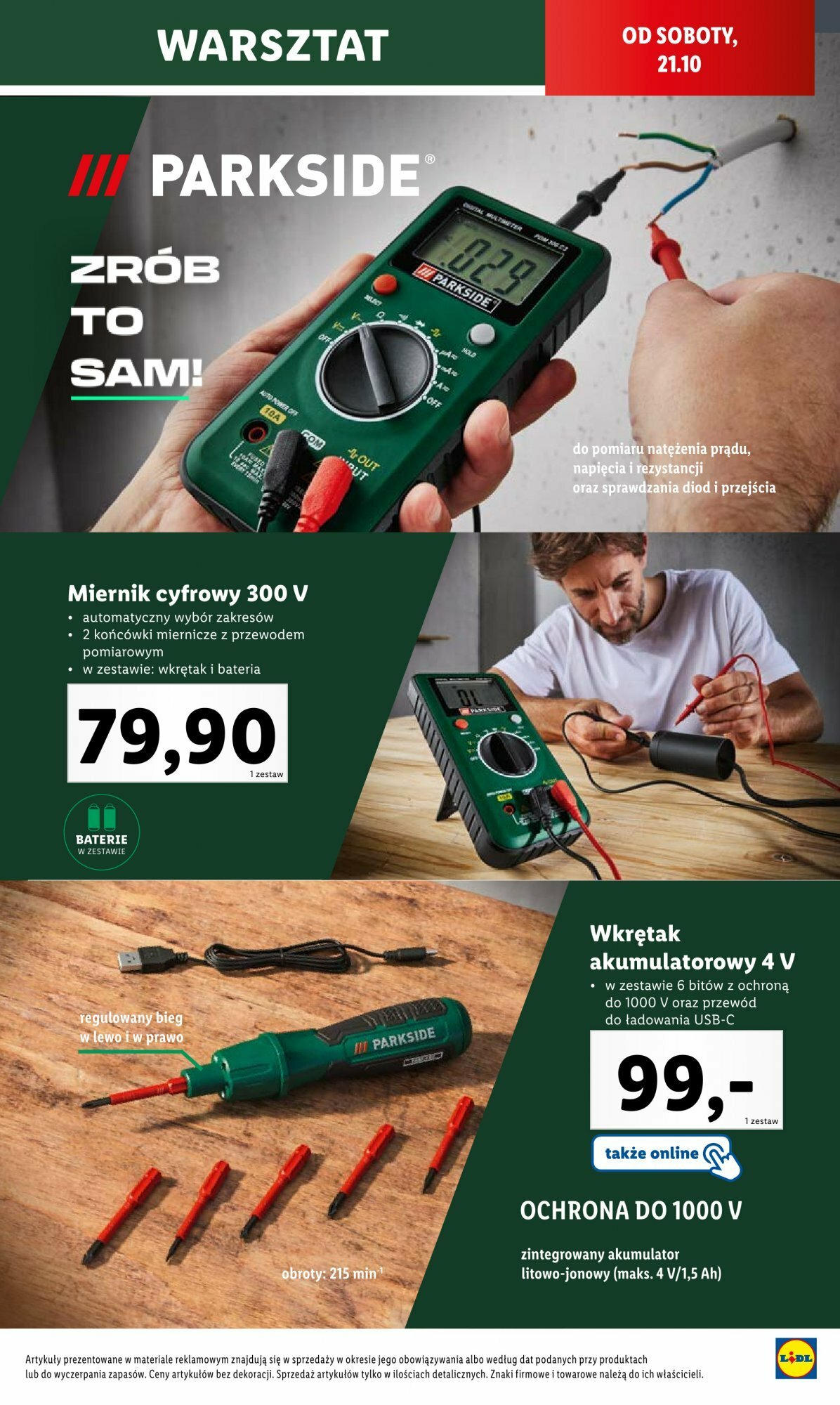 LIDL Katalog gazetka ważna od 16.10.2023 do 21.10.2023 strona 47