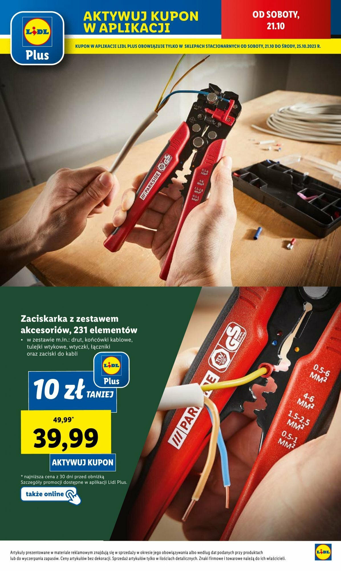 LIDL Katalog gazetka ważna od 16.10.2023 do 21.10.2023 strona 49
