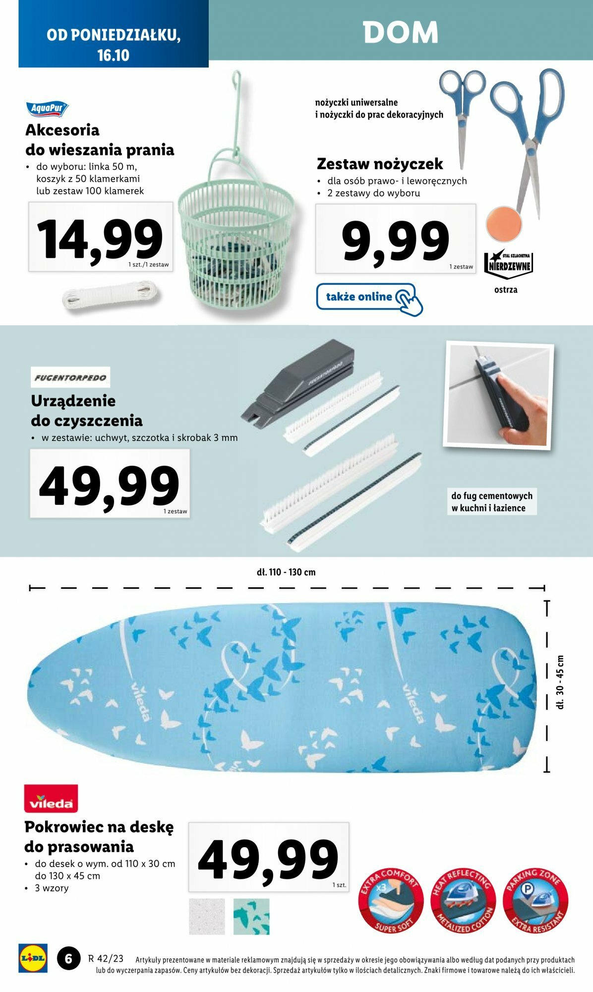 LIDL Katalog gazetka ważna od 16.10.2023 do 21.10.2023 strona 6