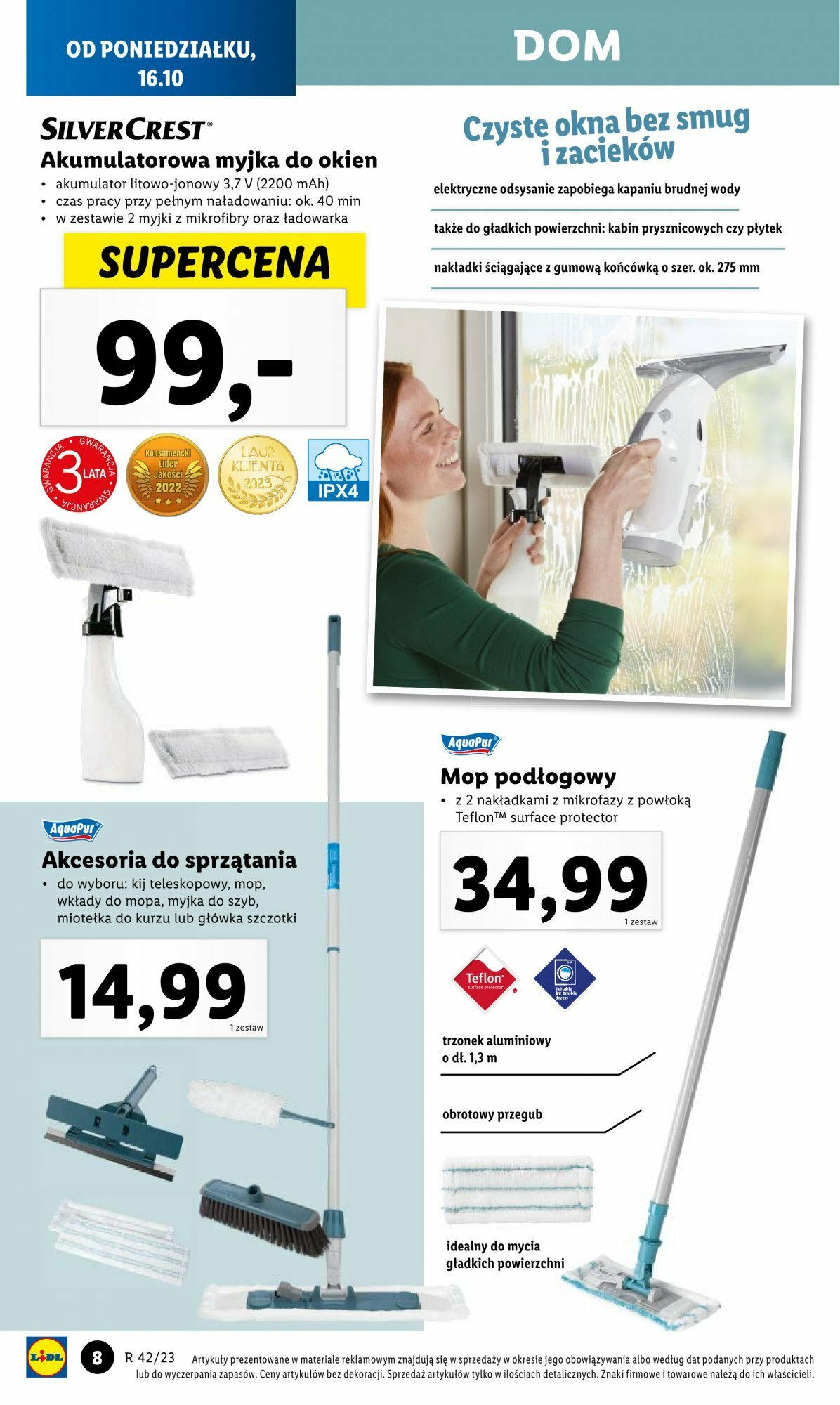 LIDL Katalog gazetka ważna od 16.10.2023 do 21.10.2023 strona 8
