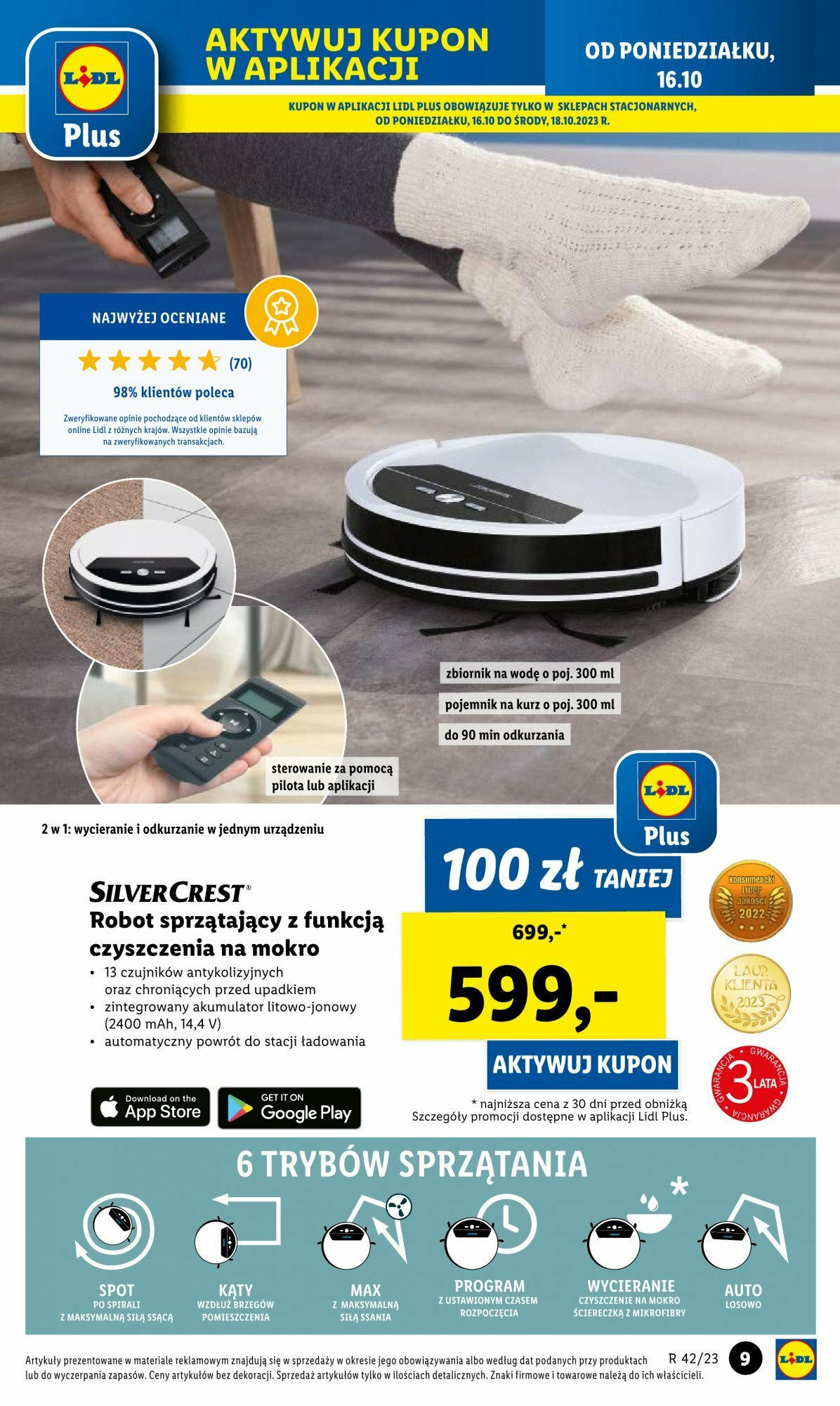 LIDL Katalog gazetka ważna od 16.10.2023 do 21.10.2023 strona 9