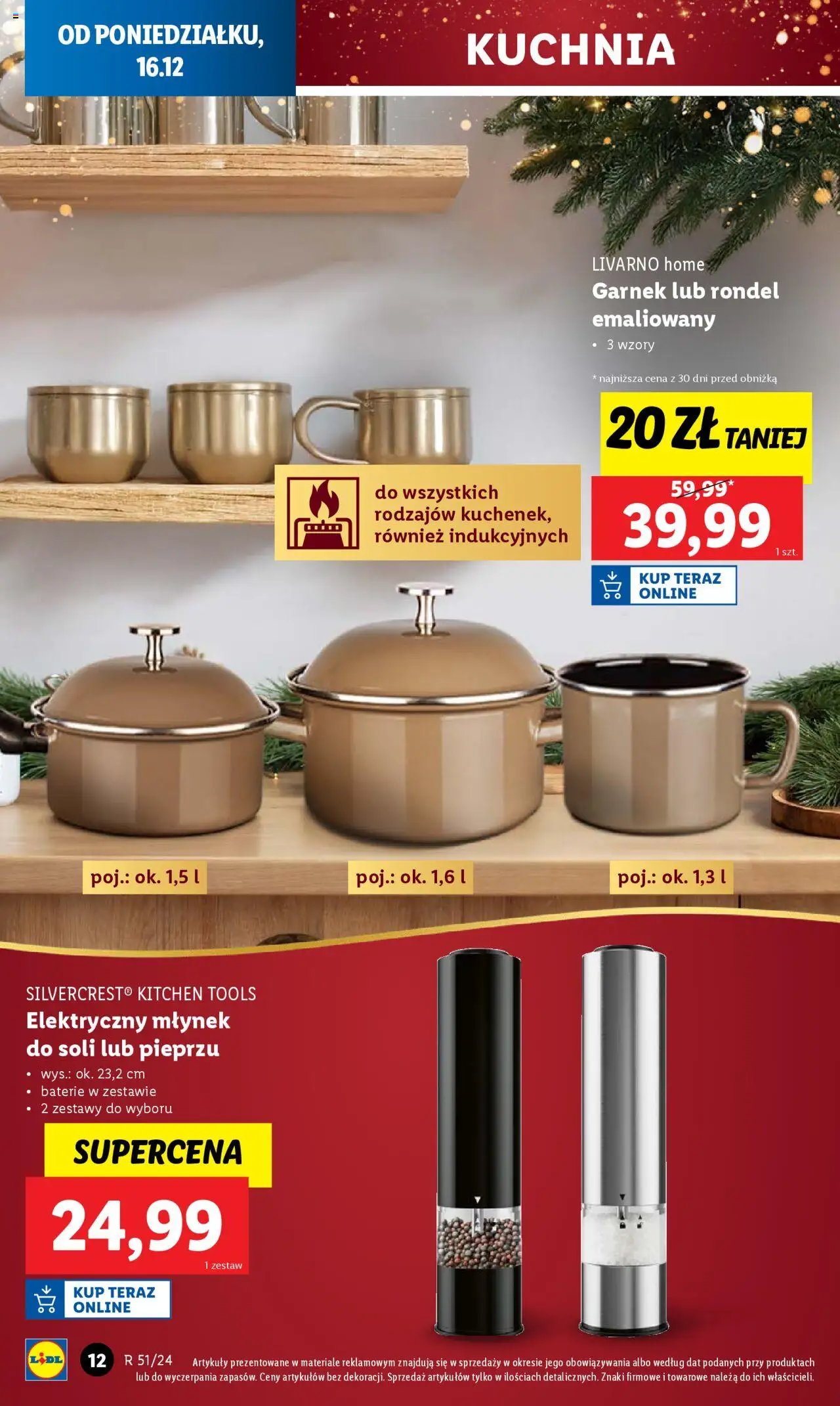 Lidl Katalog gazetka ważna od 16.12.2024 do 22.12.2024 strona 12