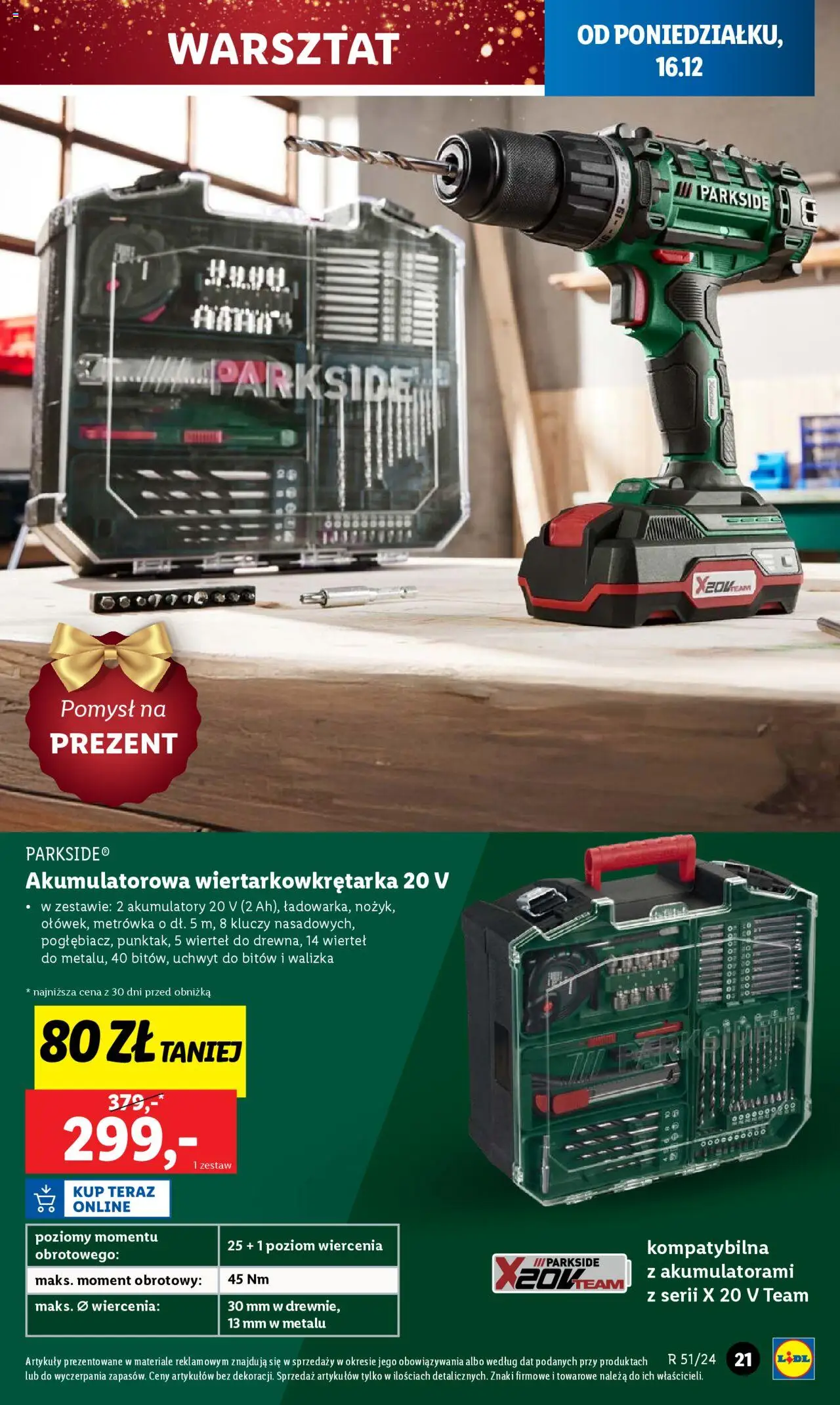 Lidl Katalog gazetka ważna od 16.12.2024 do 22.12.2024 strona 21