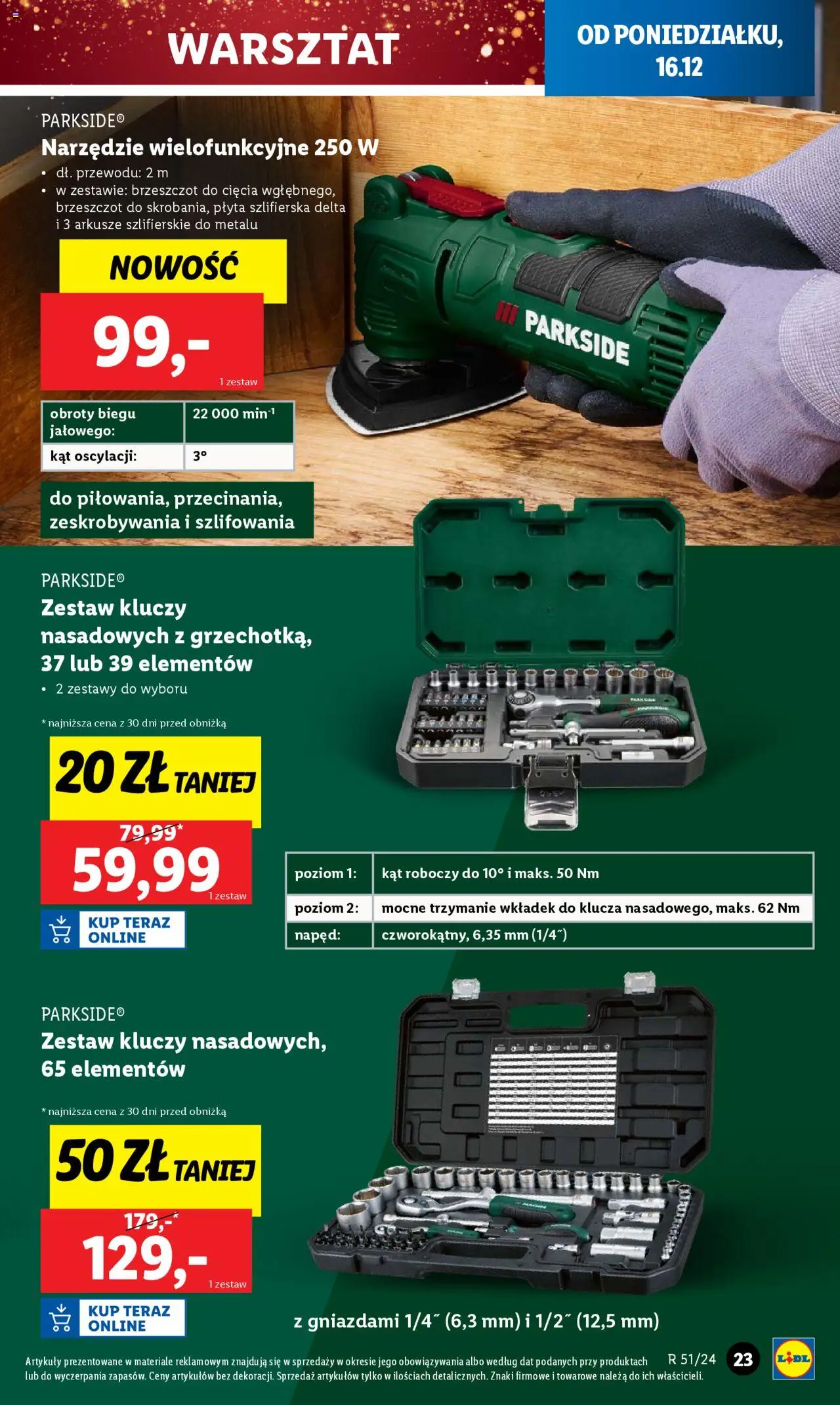Lidl Katalog gazetka ważna od 16.12.2024 do 22.12.2024 strona 23