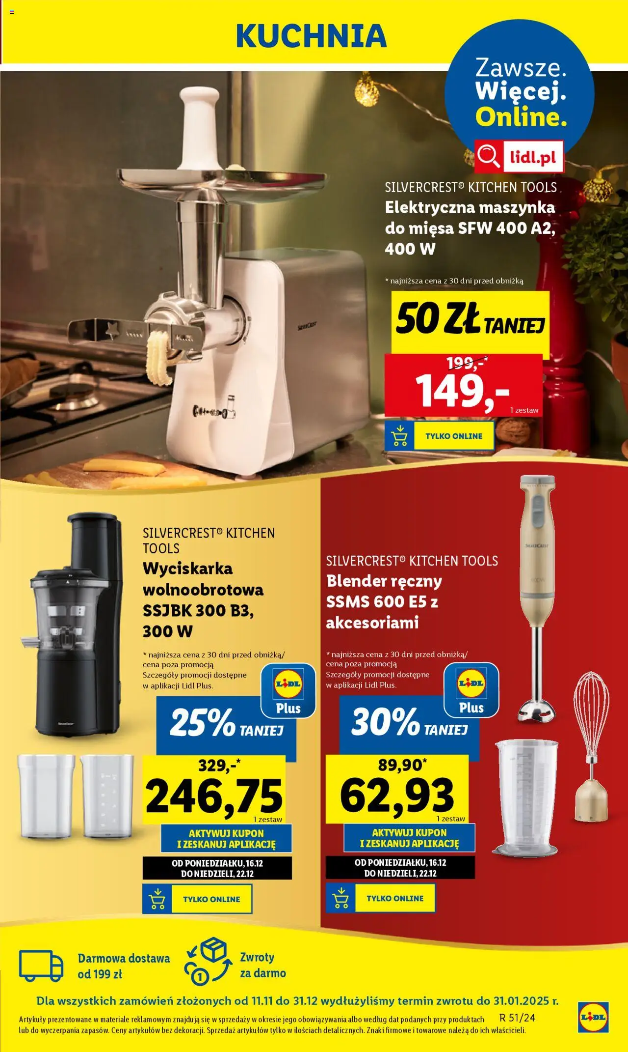Lidl Katalog gazetka ważna od 16.12.2024 do 22.12.2024 strona 40