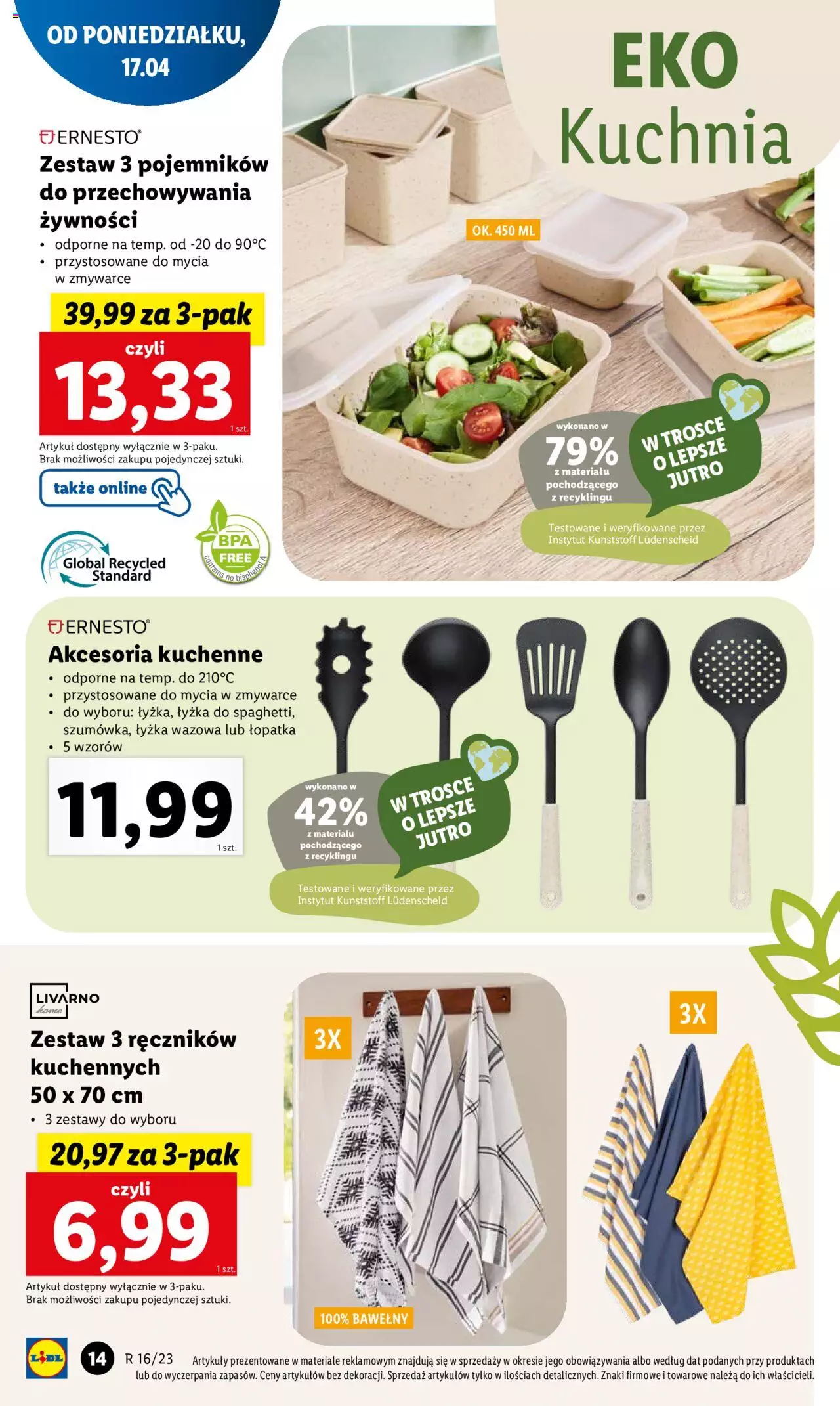 LIDL Katalog gazetka ważna od  17.04.2023 do 22.04.2023 strona 16