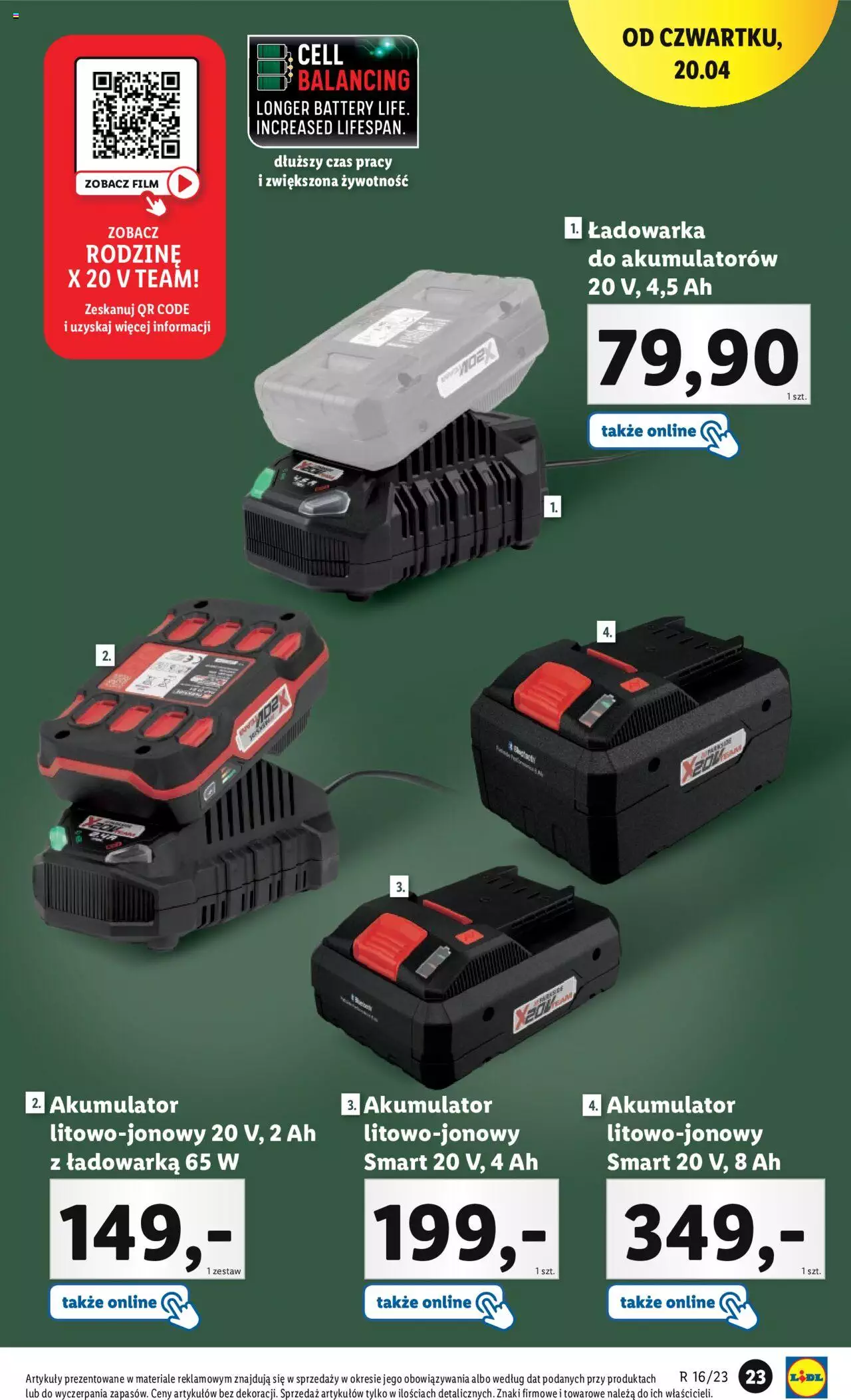 LIDL Katalog gazetka ważna od  17.04.2023 do 22.04.2023 strona 29