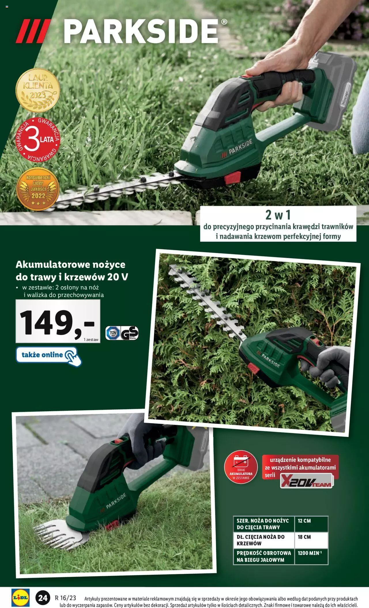 LIDL Katalog gazetka ważna od  17.04.2023 do 22.04.2023 strona 30