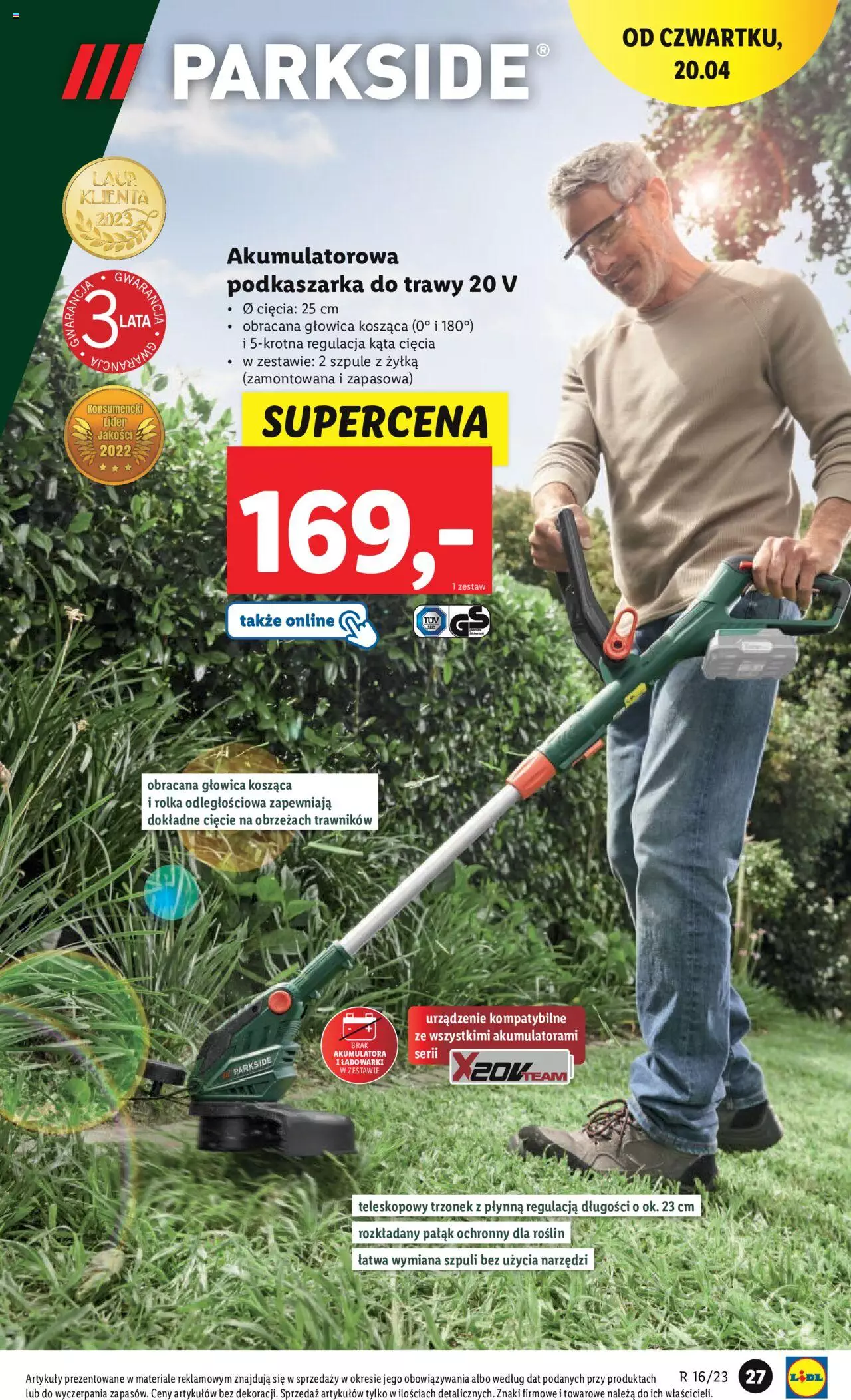 LIDL Katalog gazetka ważna od  17.04.2023 do 22.04.2023 strona 33