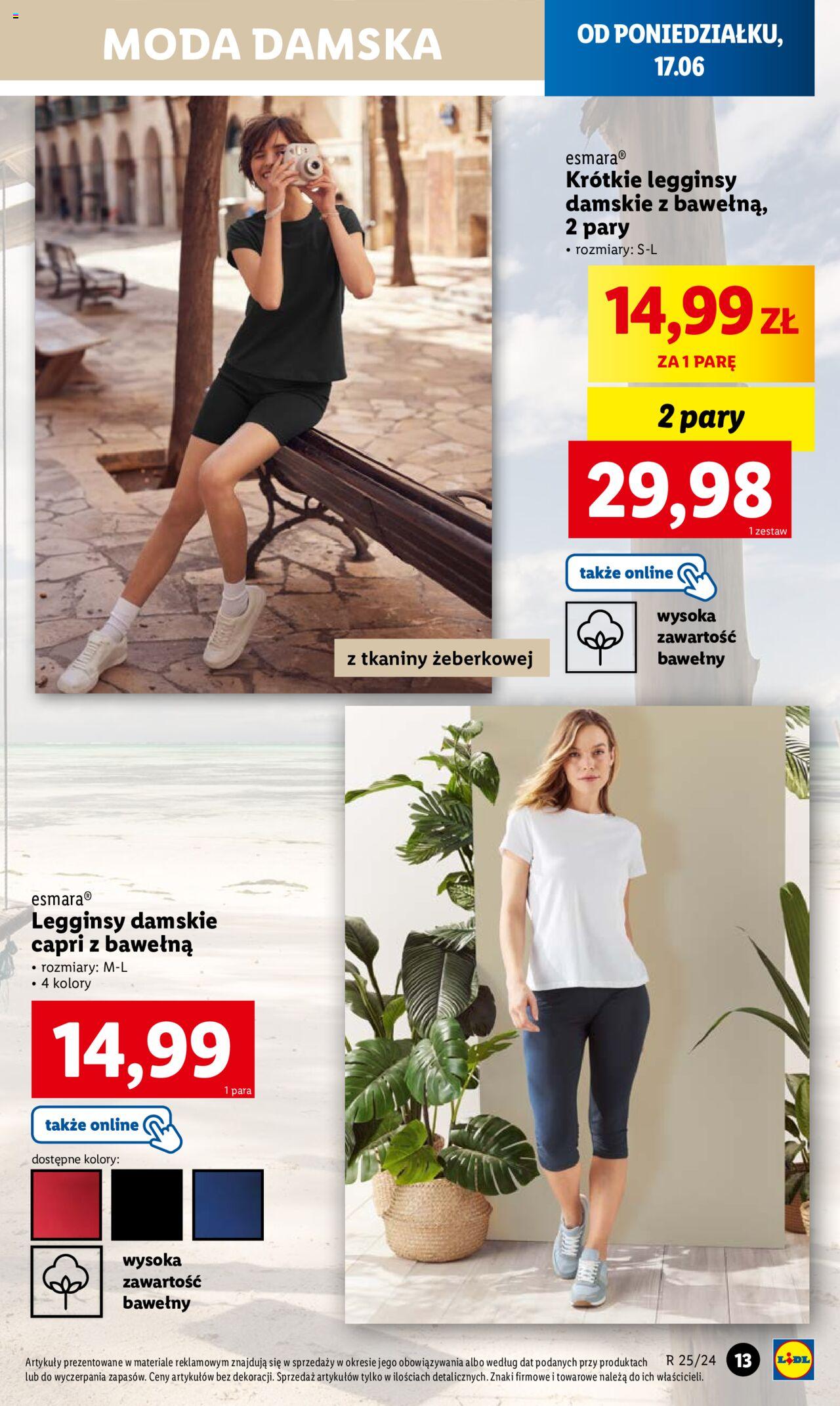 LIDL Katalog gazetka ważna od  17.06.2024 do 22.06.2024 strona 13