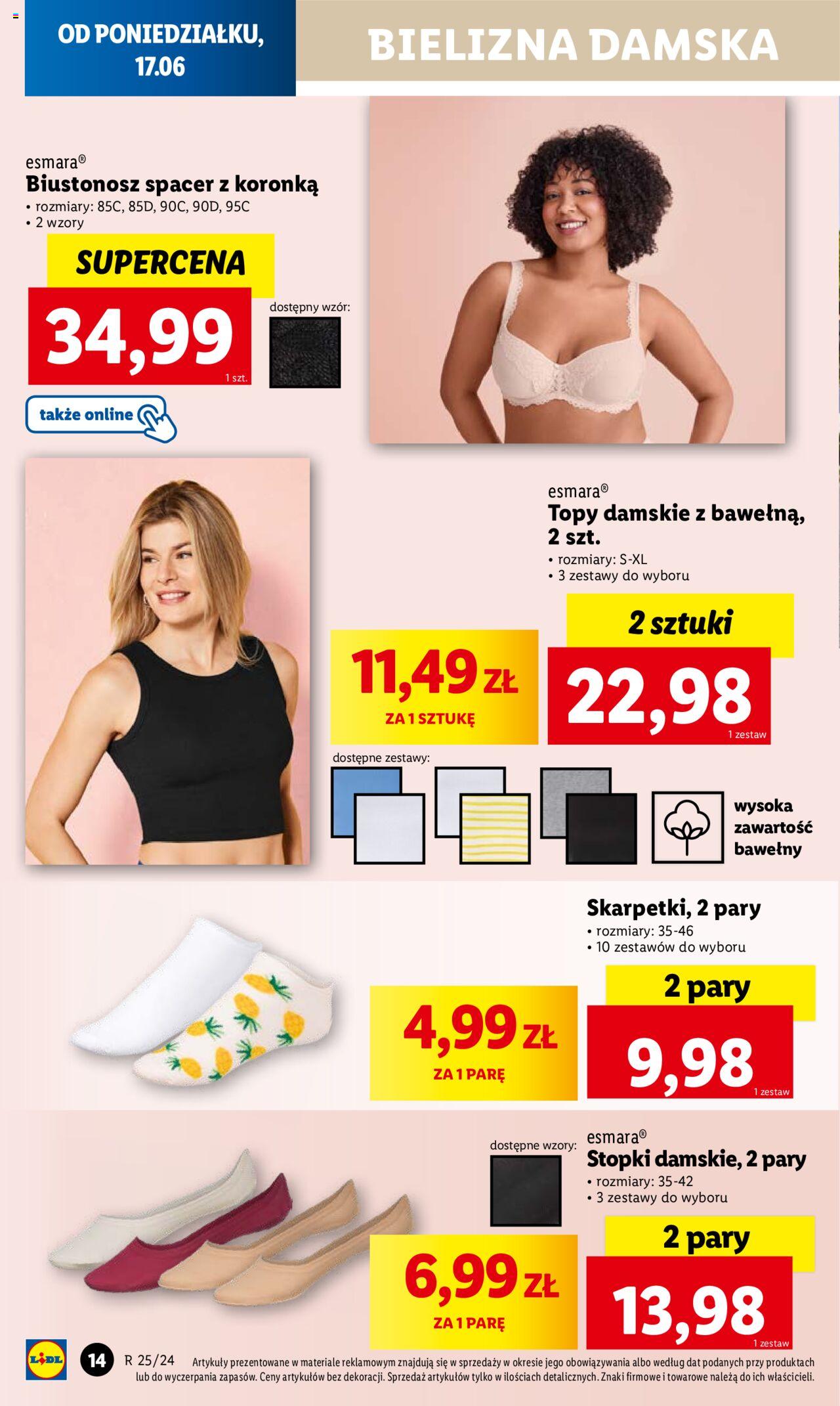 LIDL Katalog gazetka ważna od  17.06.2024 do 22.06.2024 strona 14
