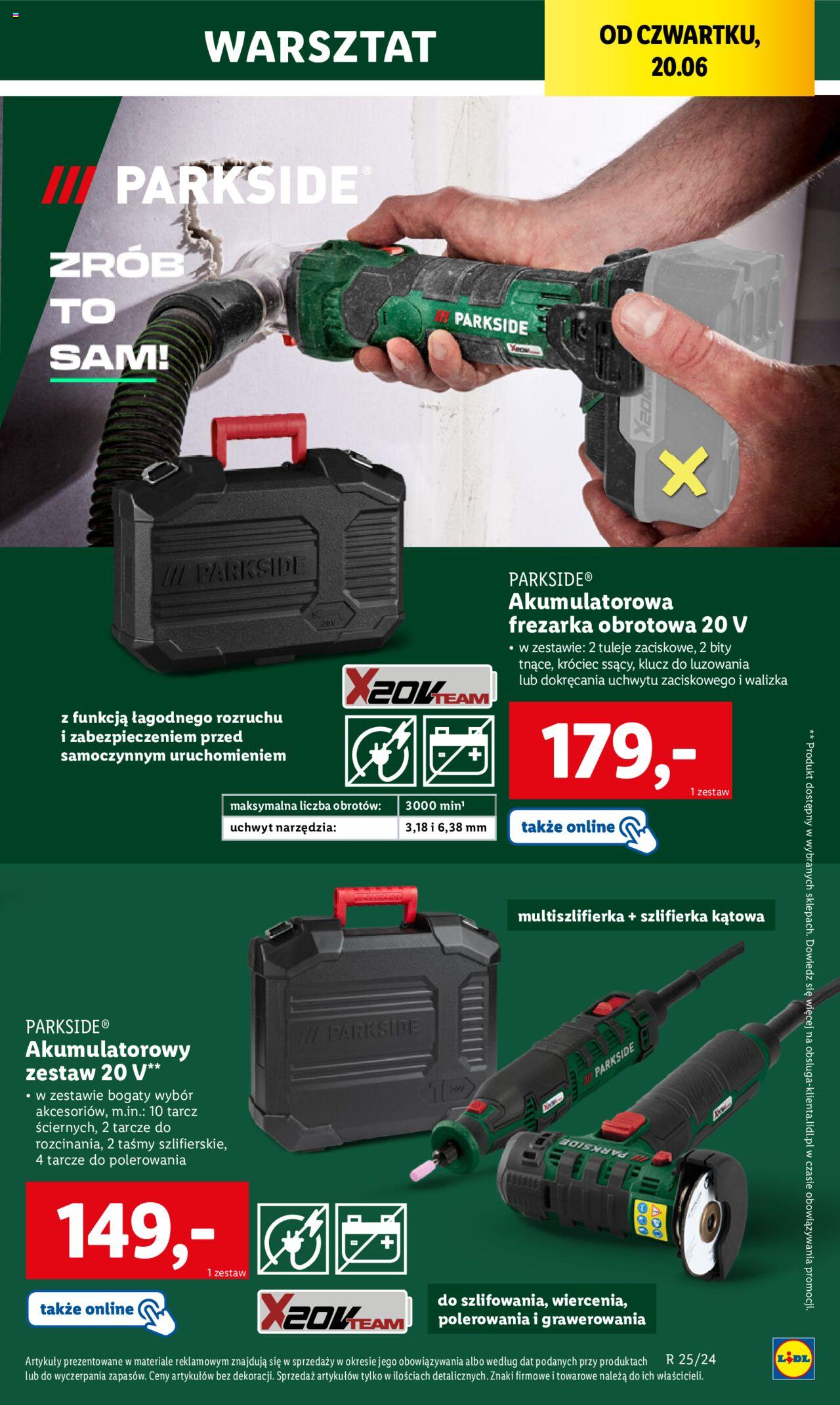 LIDL Katalog gazetka ważna od  17.06.2024 do 22.06.2024 strona 21