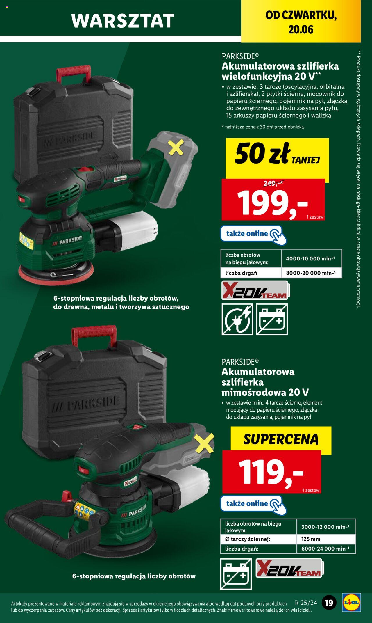 LIDL Katalog gazetka ważna od  17.06.2024 do 22.06.2024 strona 23