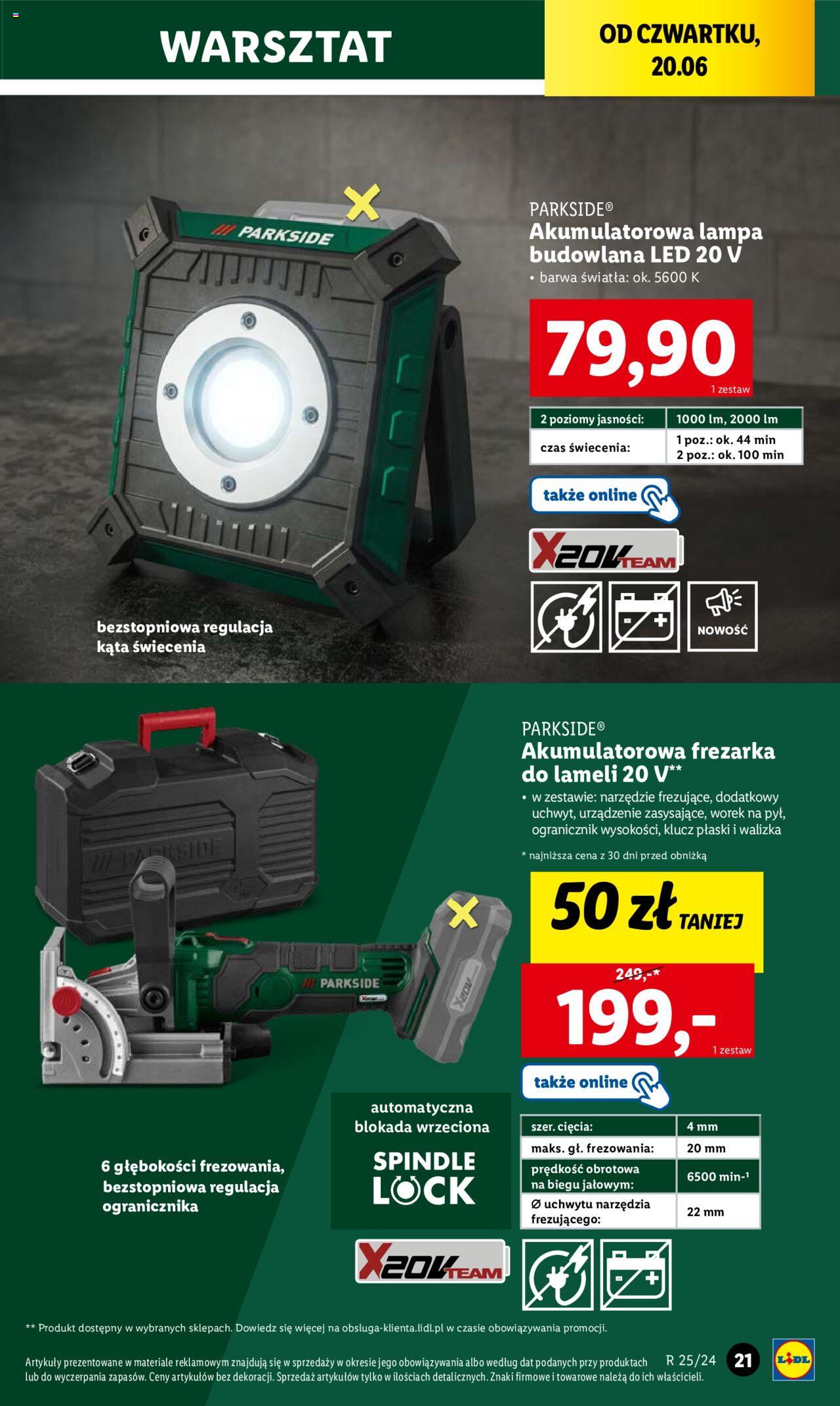LIDL Katalog gazetka ważna od  17.06.2024 do 22.06.2024 strona 25