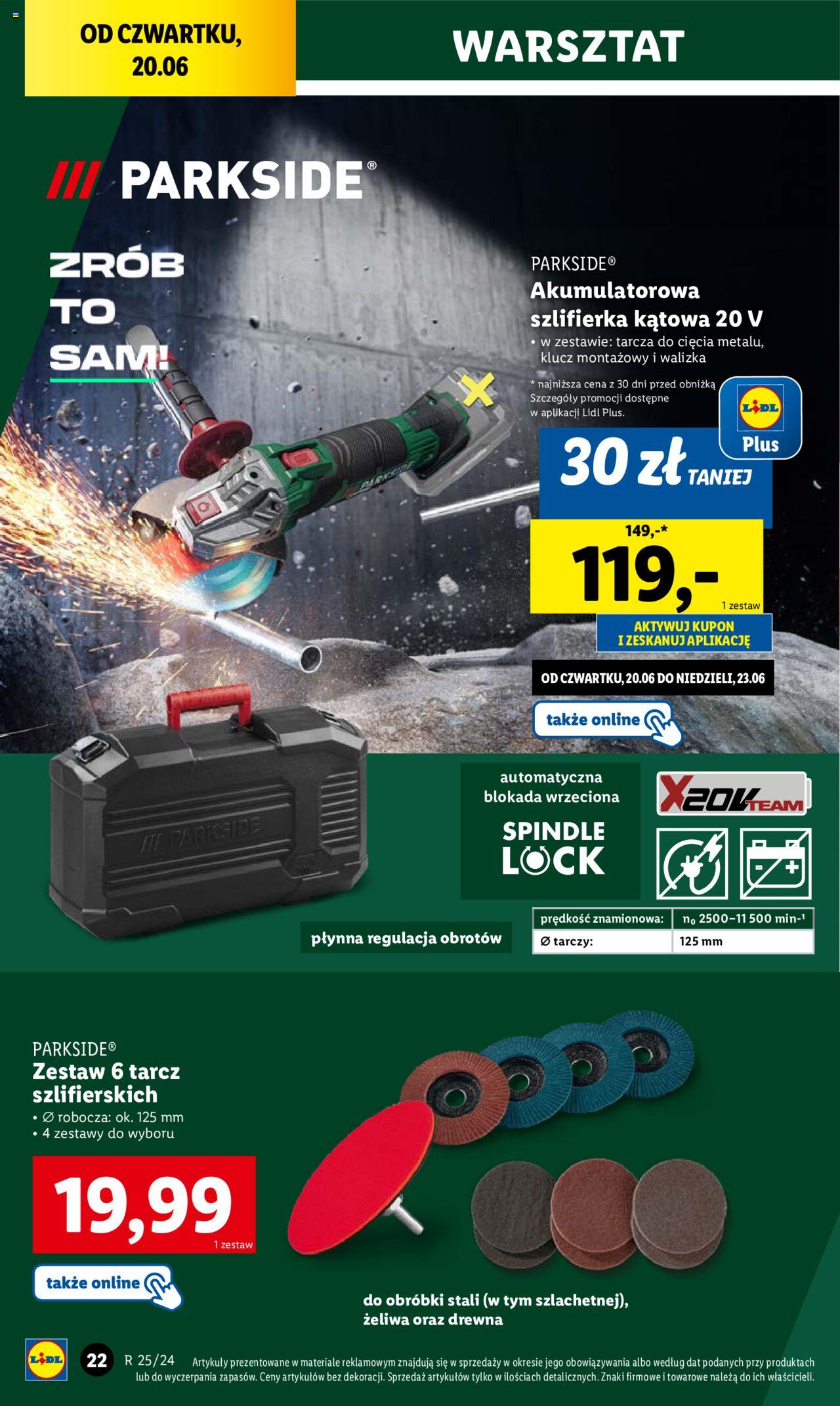 LIDL Katalog gazetka ważna od  17.06.2024 do 22.06.2024 strona 26