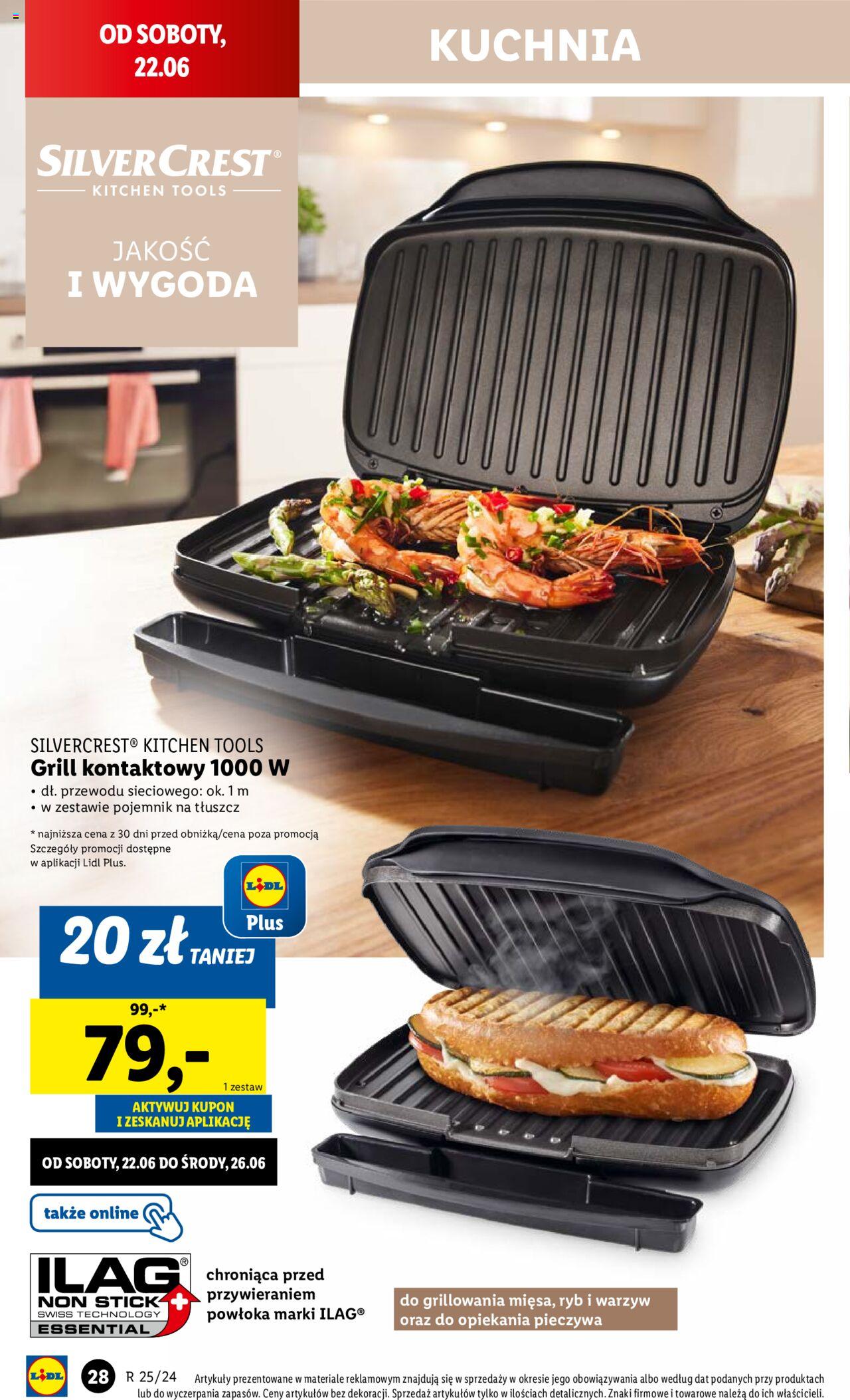 LIDL Katalog gazetka ważna od  17.06.2024 do 22.06.2024 strona 32
