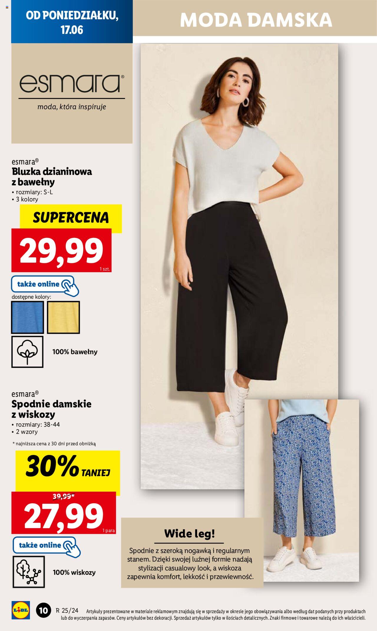 LIDL Katalog gazetka ważna od  17.06.2024 do 22.06.2024 strona 10