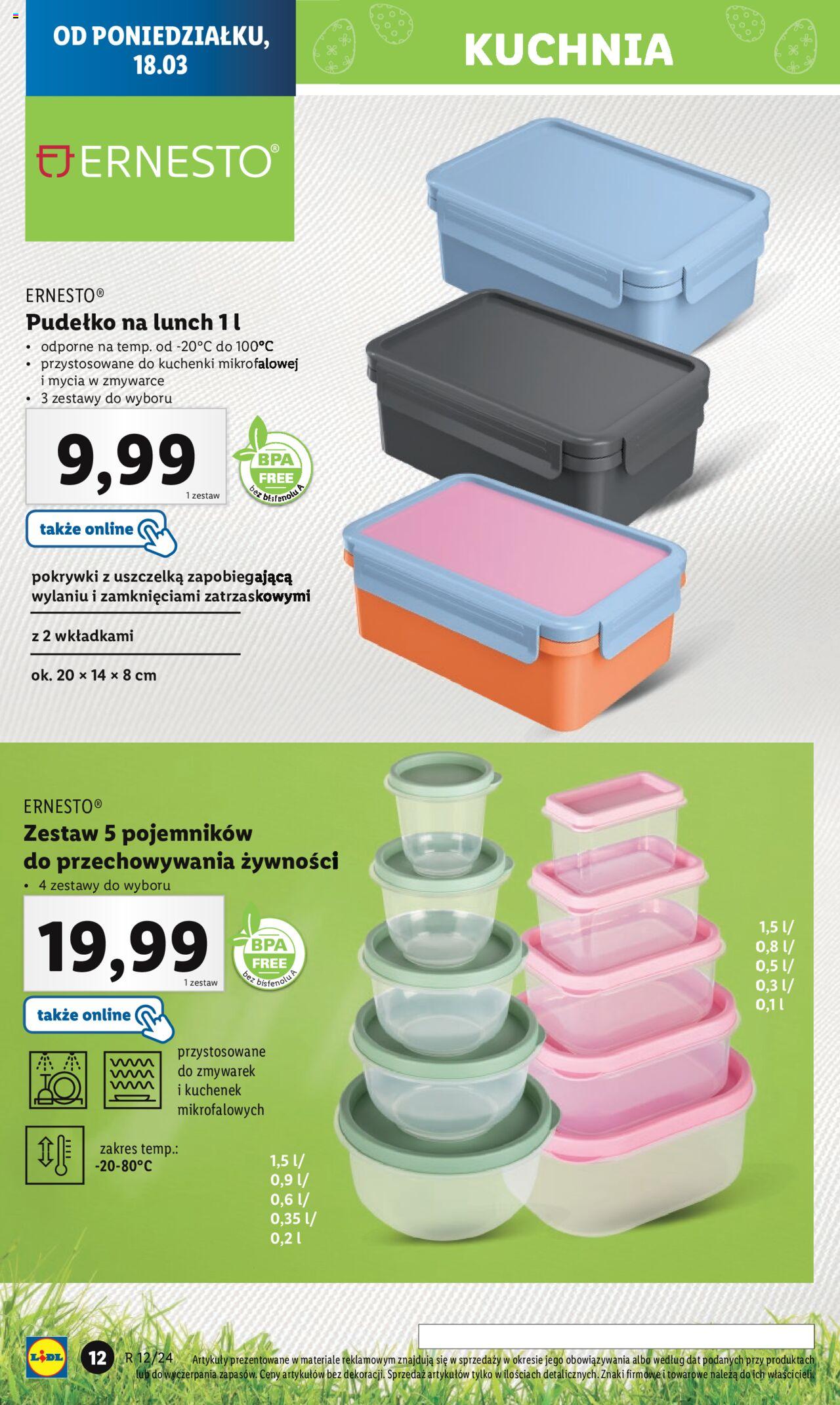 LIDL Katalog gazetka ważna od 18.03.2024 do 24.03.2024 strona 14
