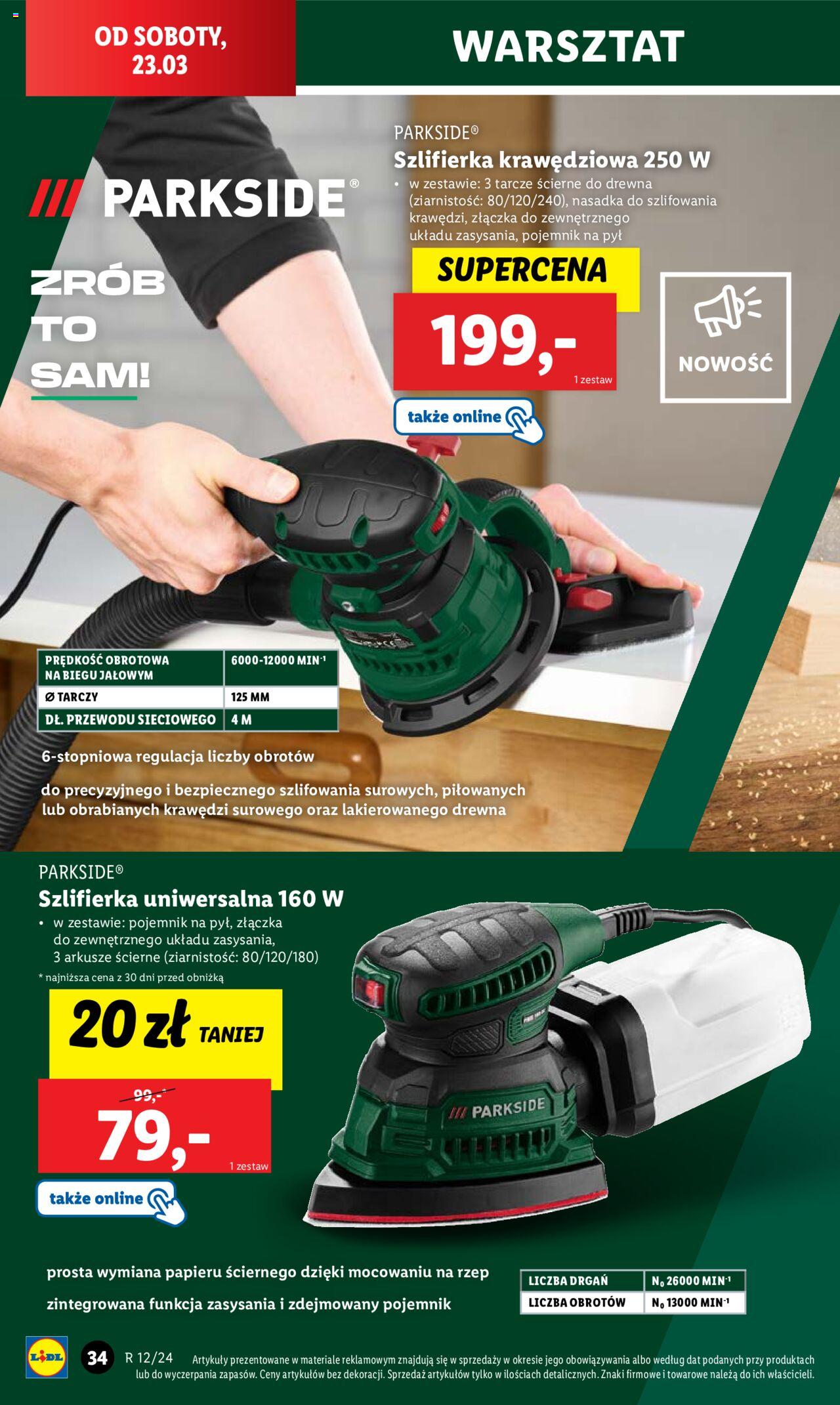 LIDL Katalog gazetka ważna od 18.03.2024 do 24.03.2024 strona 40