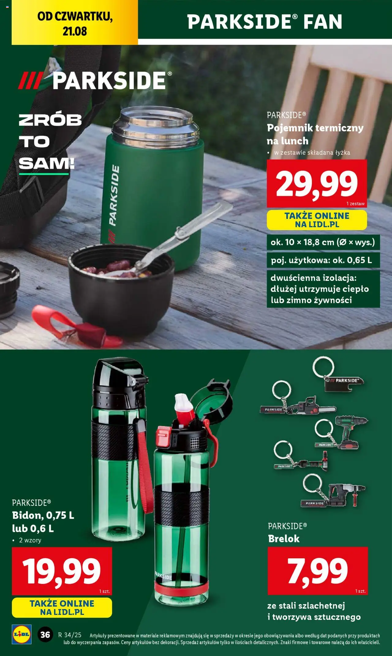 LIDL Katalog gazetka ważna od 18.08.2025 do 23.08.2025 strona 36