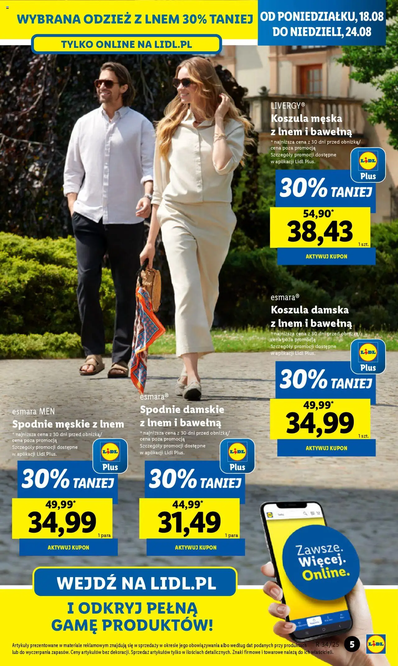 LIDL Katalog gazetka ważna od 18.08.2025 do 23.08.2025 strona 5