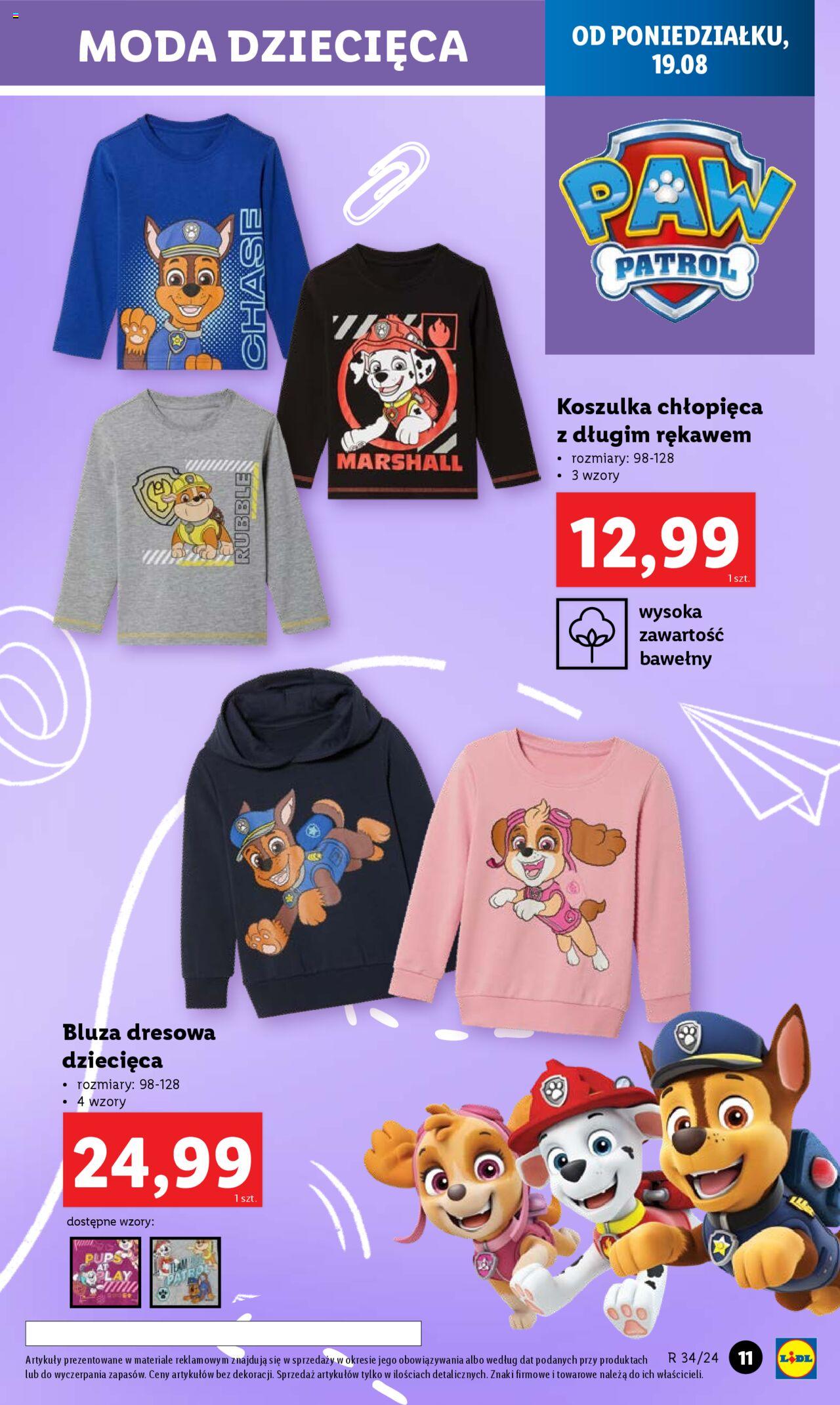 LIDL Katalog  gazetka ważna od 19.08.2024 do 25.08.2024 strona 11