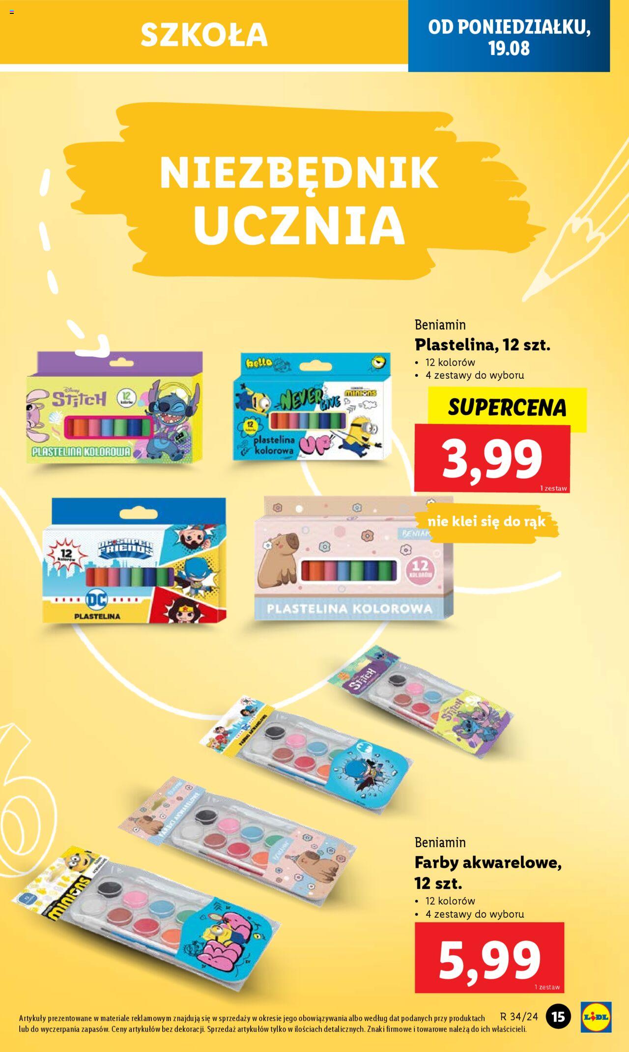 LIDL Katalog  gazetka ważna od 19.08.2024 do 25.08.2024 strona 17