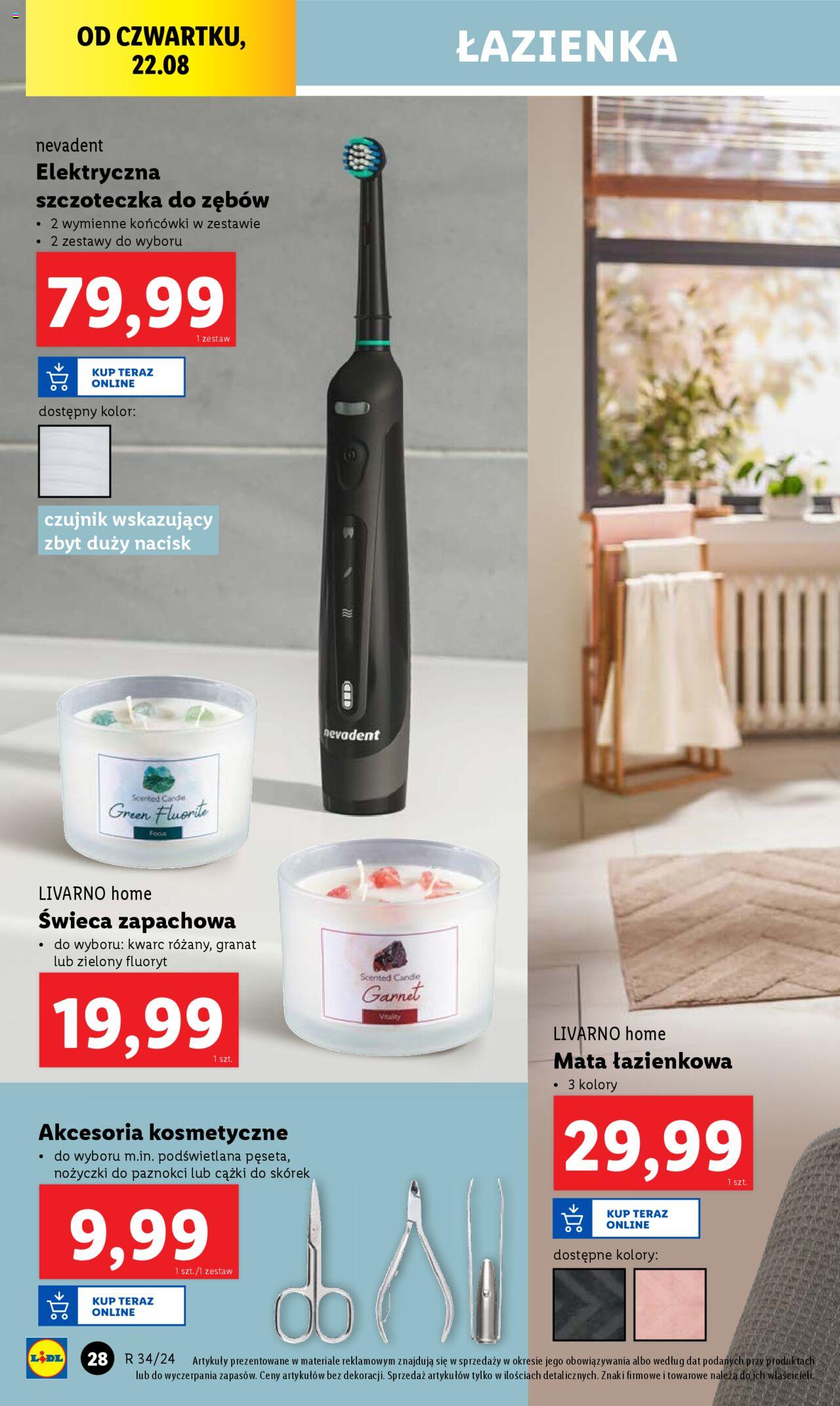 LIDL Katalog  gazetka ważna od 19.08.2024 do 25.08.2024 strona 30