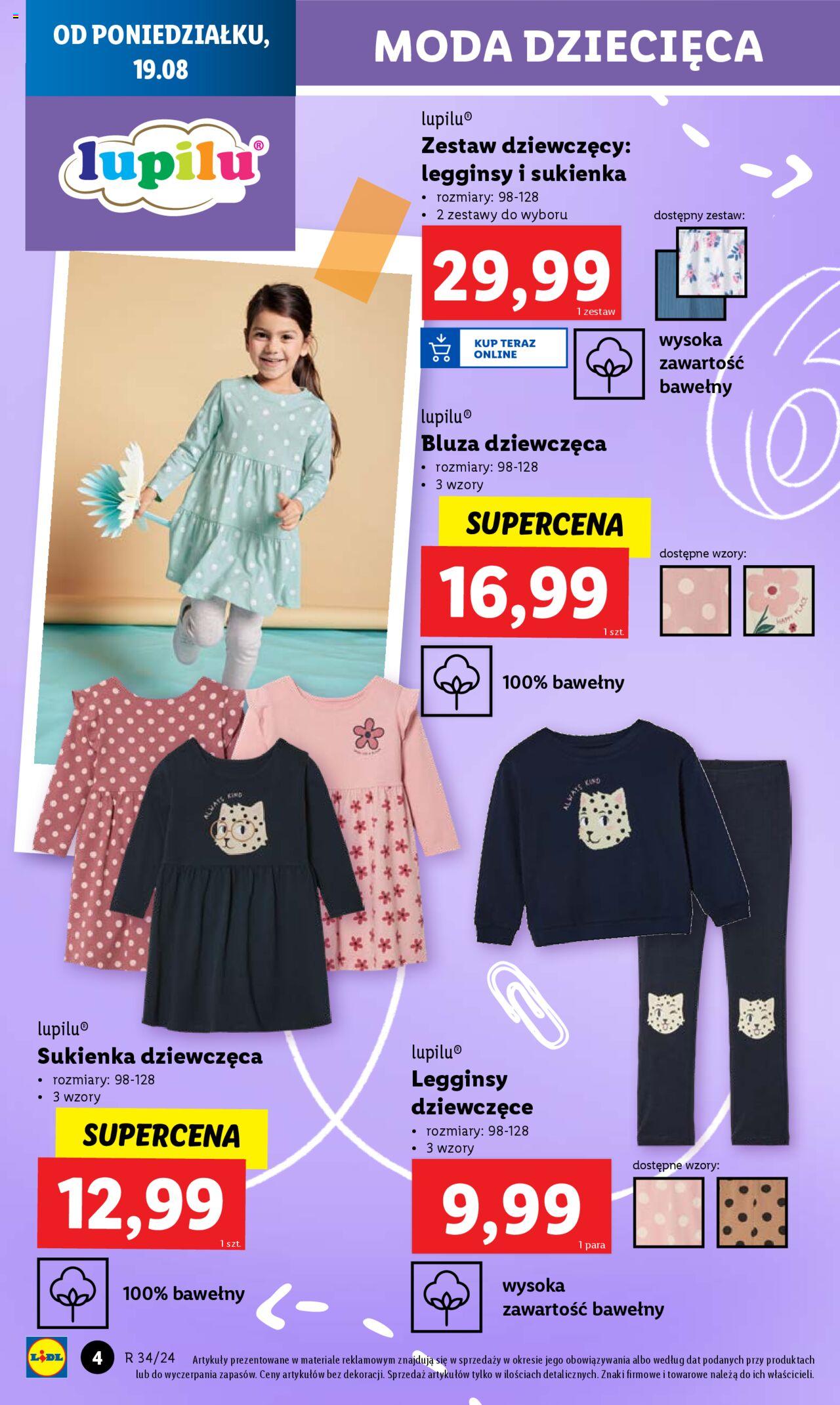 LIDL Katalog  gazetka ważna od 19.08.2024 do 25.08.2024 strona 4