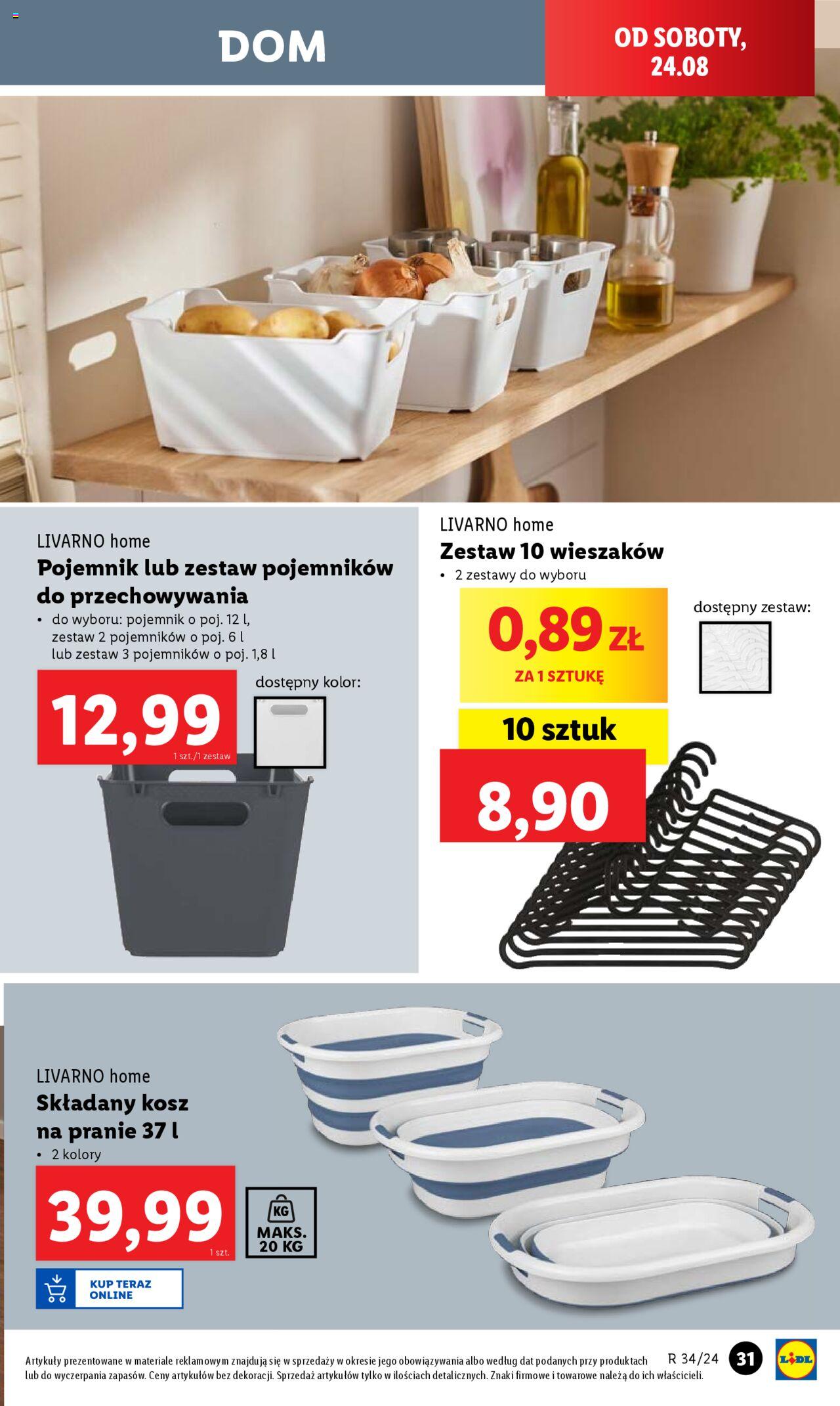 LIDL Katalog  gazetka ważna od 19.08.2024 do 25.08.2024 strona 33