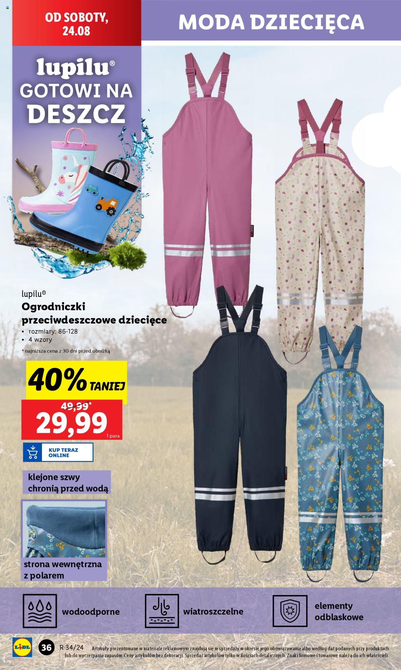 LIDL Katalog  gazetka ważna od 19.08.2024 do 25.08.2024 strona 38