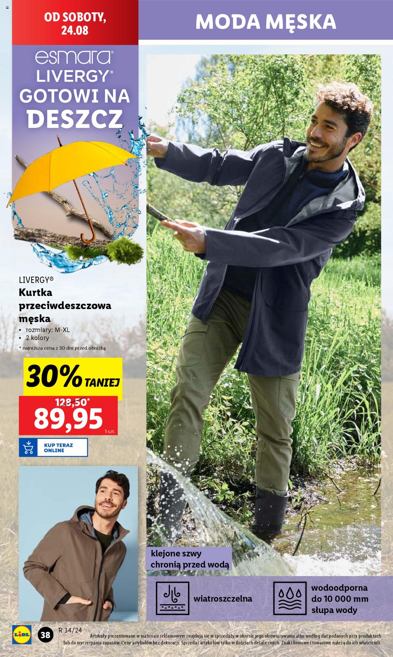 LIDL Katalog  gazetka ważna od 19.08.2024 do 25.08.2024 strona 40