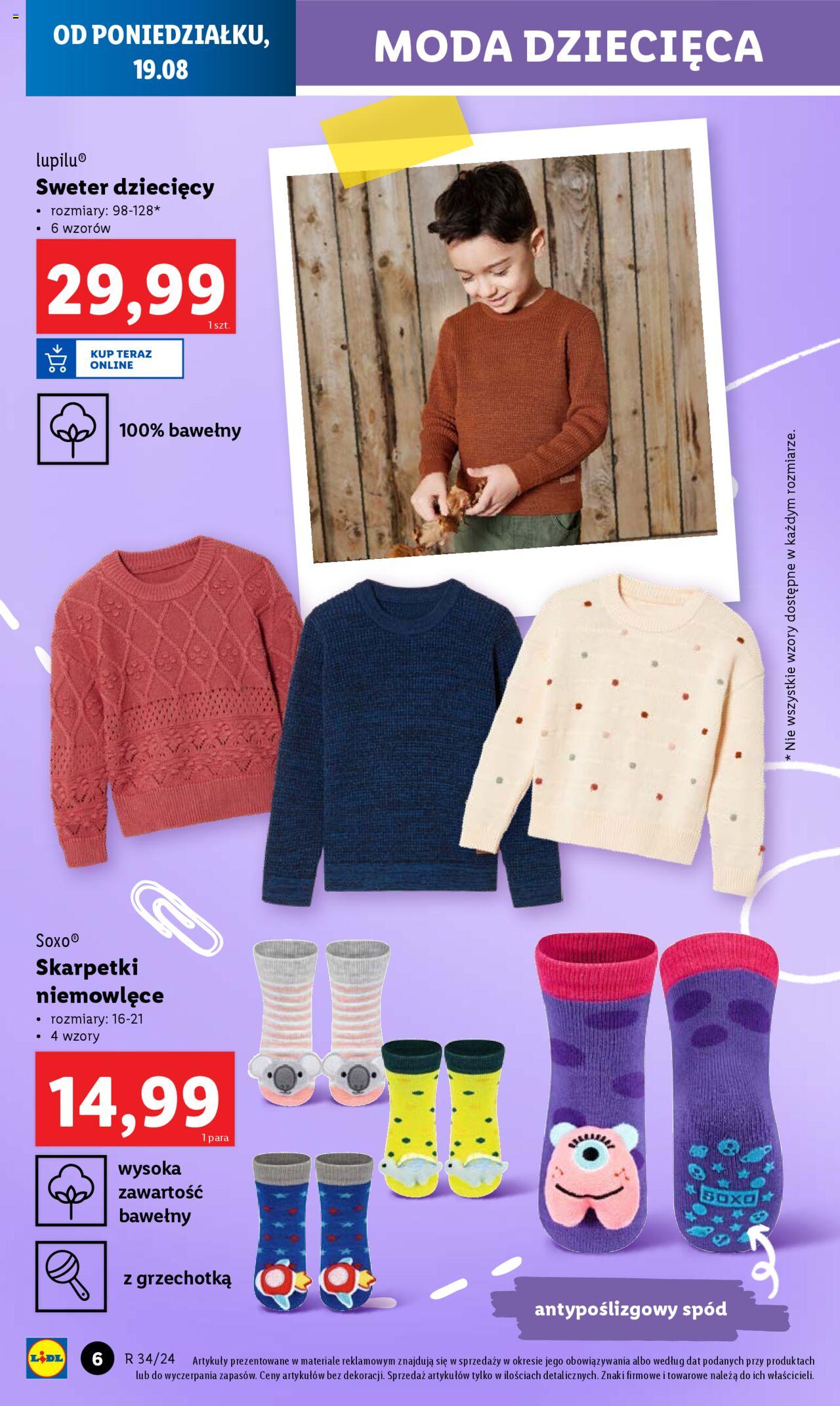 LIDL Katalog  gazetka ważna od 19.08.2024 do 25.08.2024 strona 6