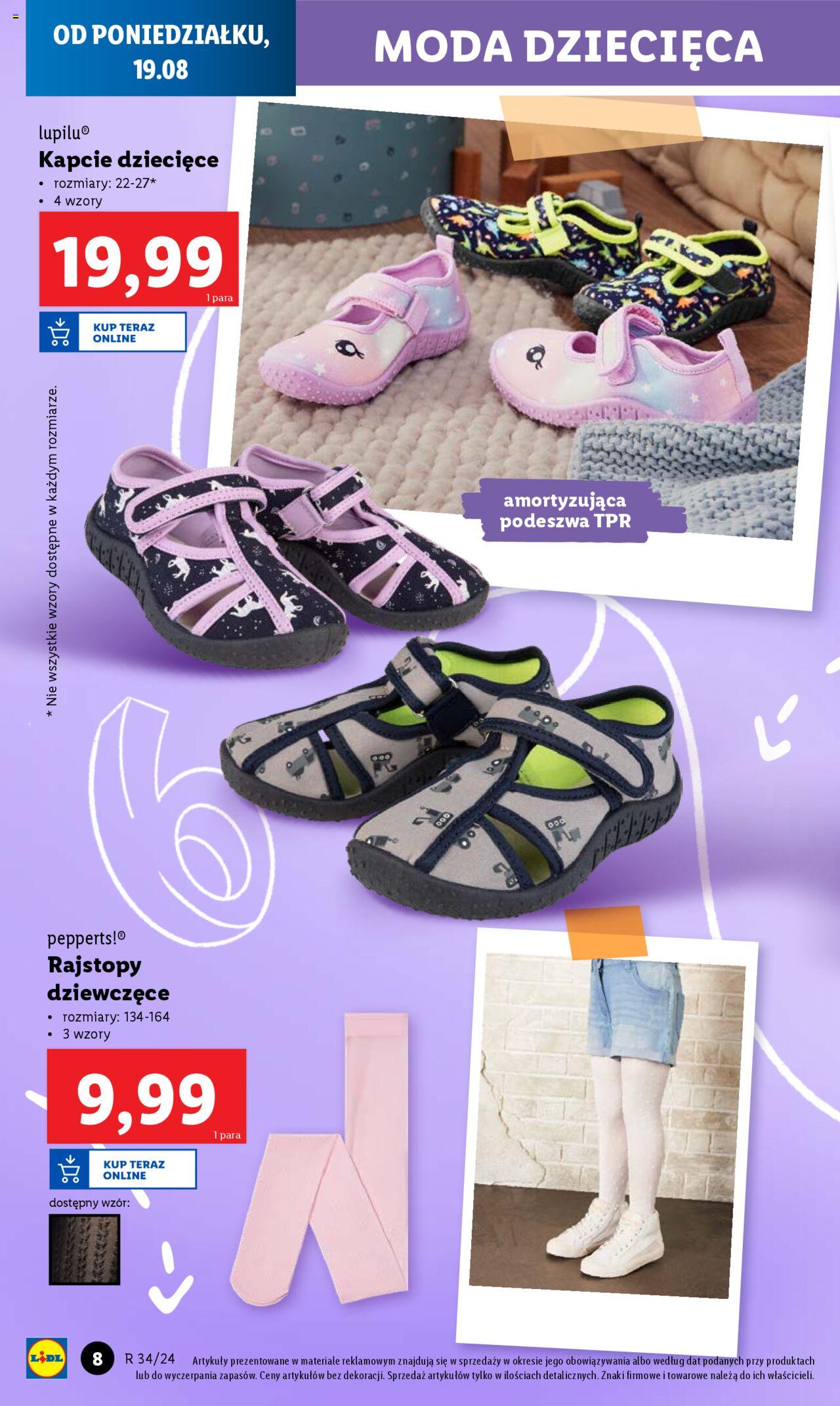 LIDL Katalog  gazetka ważna od 19.08.2024 do 25.08.2024 strona 8